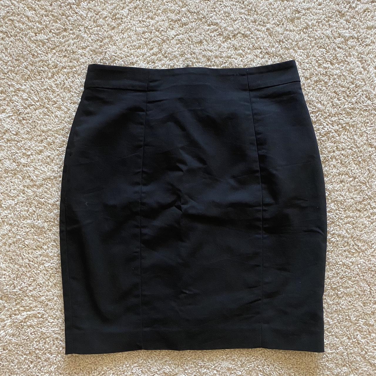 Black pencil skirt from H M. Fits about a medium to