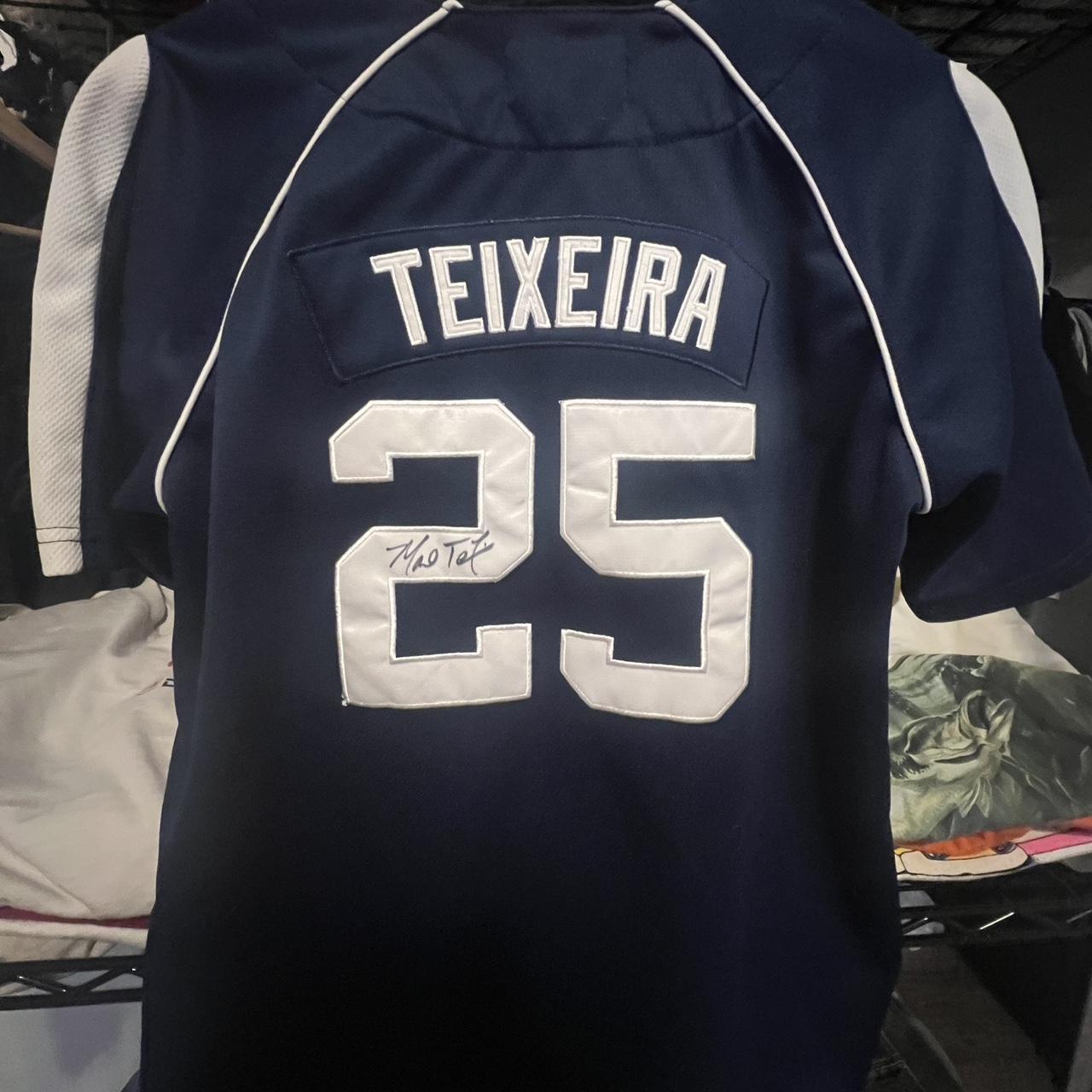 Authentic MLB Vintage Nike Mark Teixeira Yankee - Depop