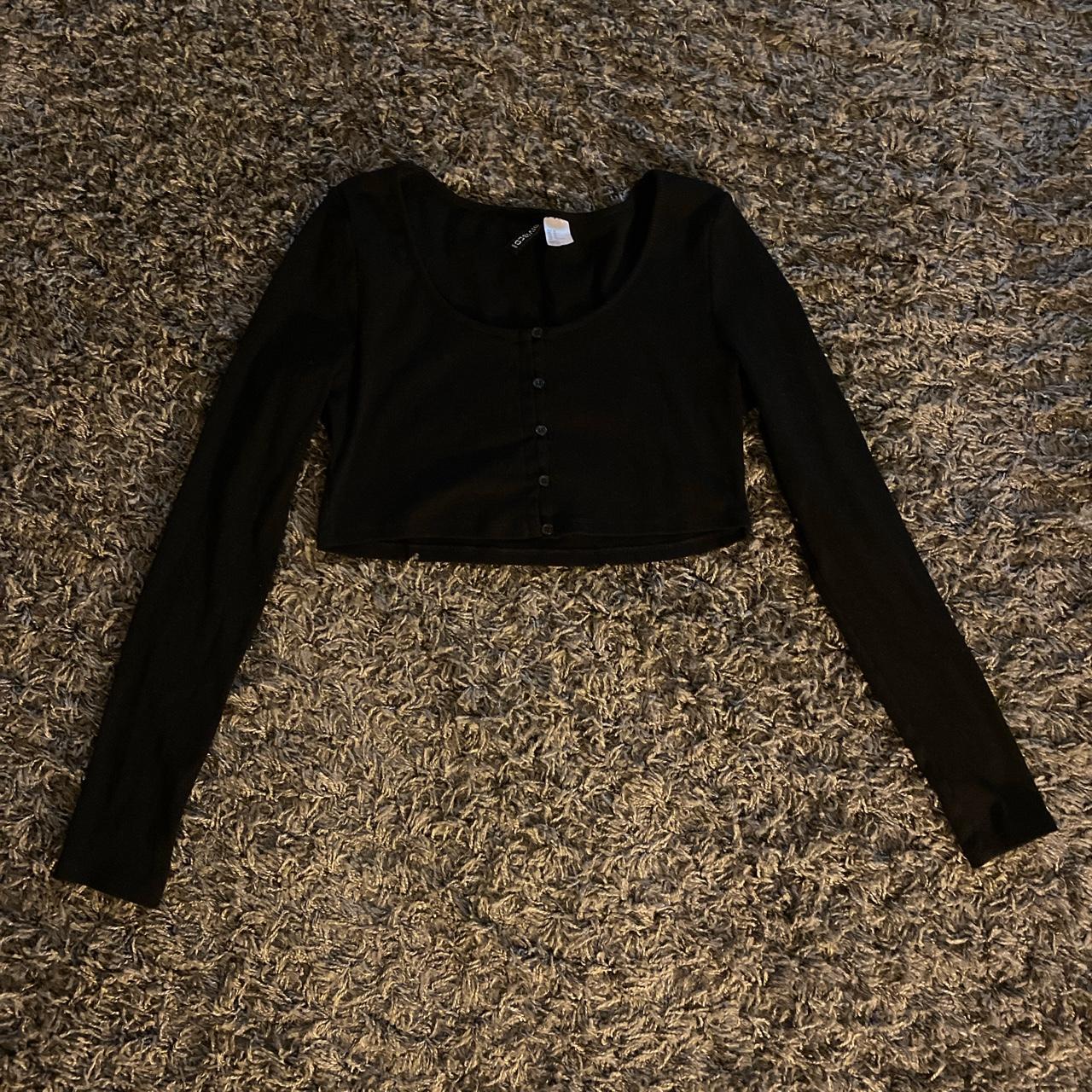 H&M Women's Black Shirt | Depop