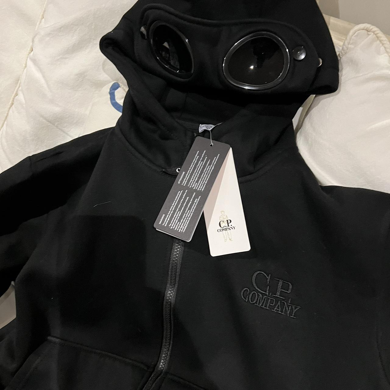 Cp company black hoodie Clearance