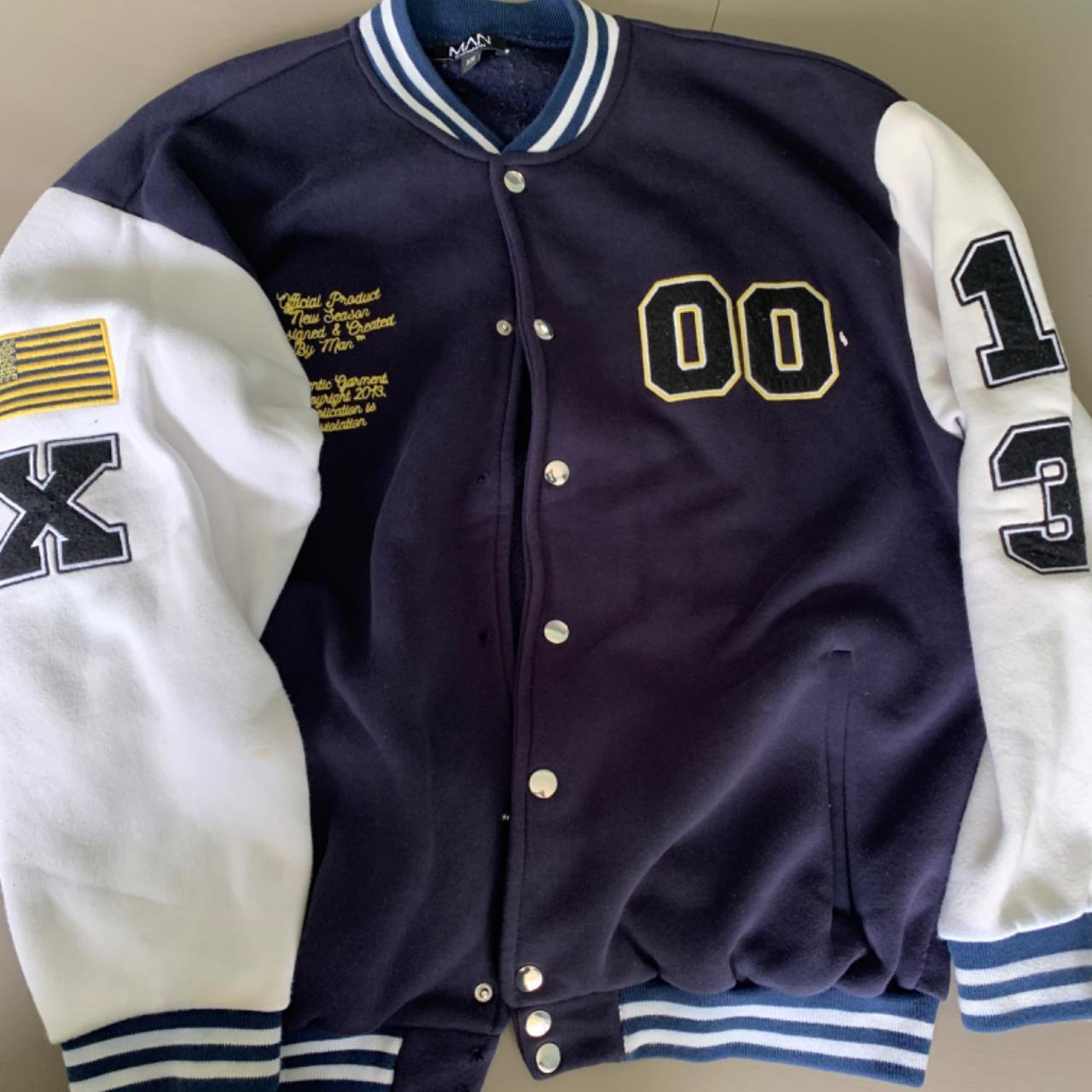 Men's Navy Jacket | Depop