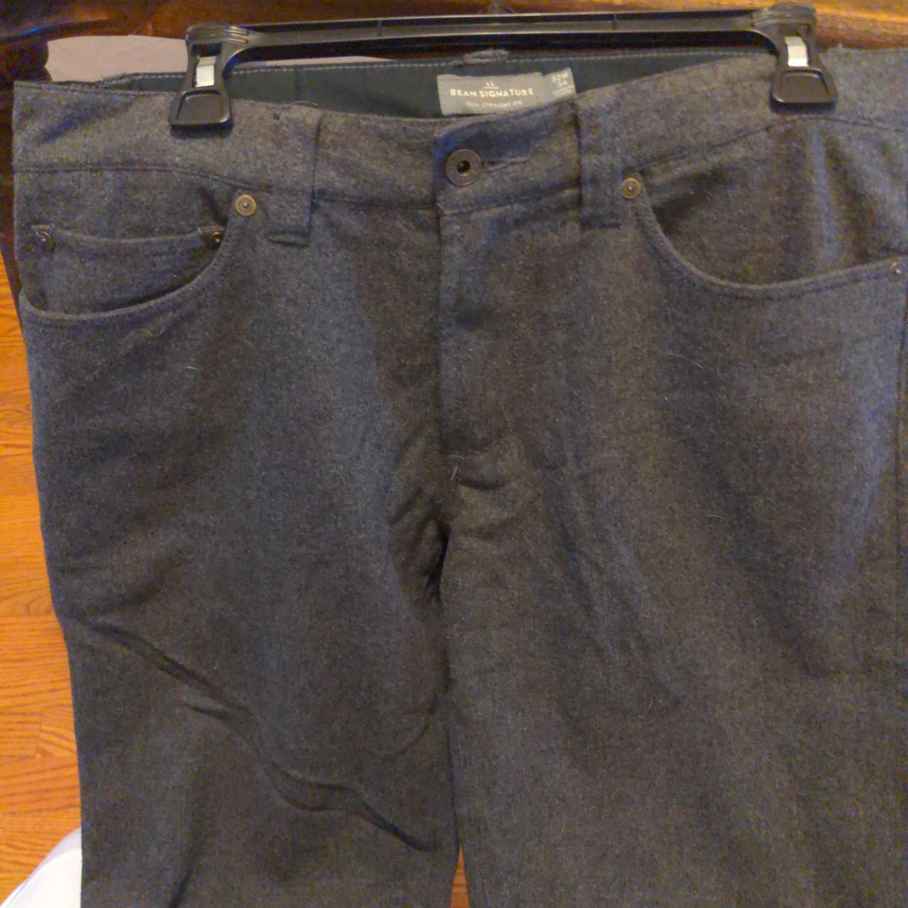 32x34 L.L. Bean Signature Wool Pants, Silk Lined to...