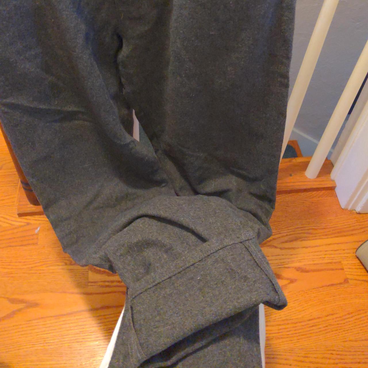 32x34 L.L. Bean Signature Wool Pants, Silk Lined to...