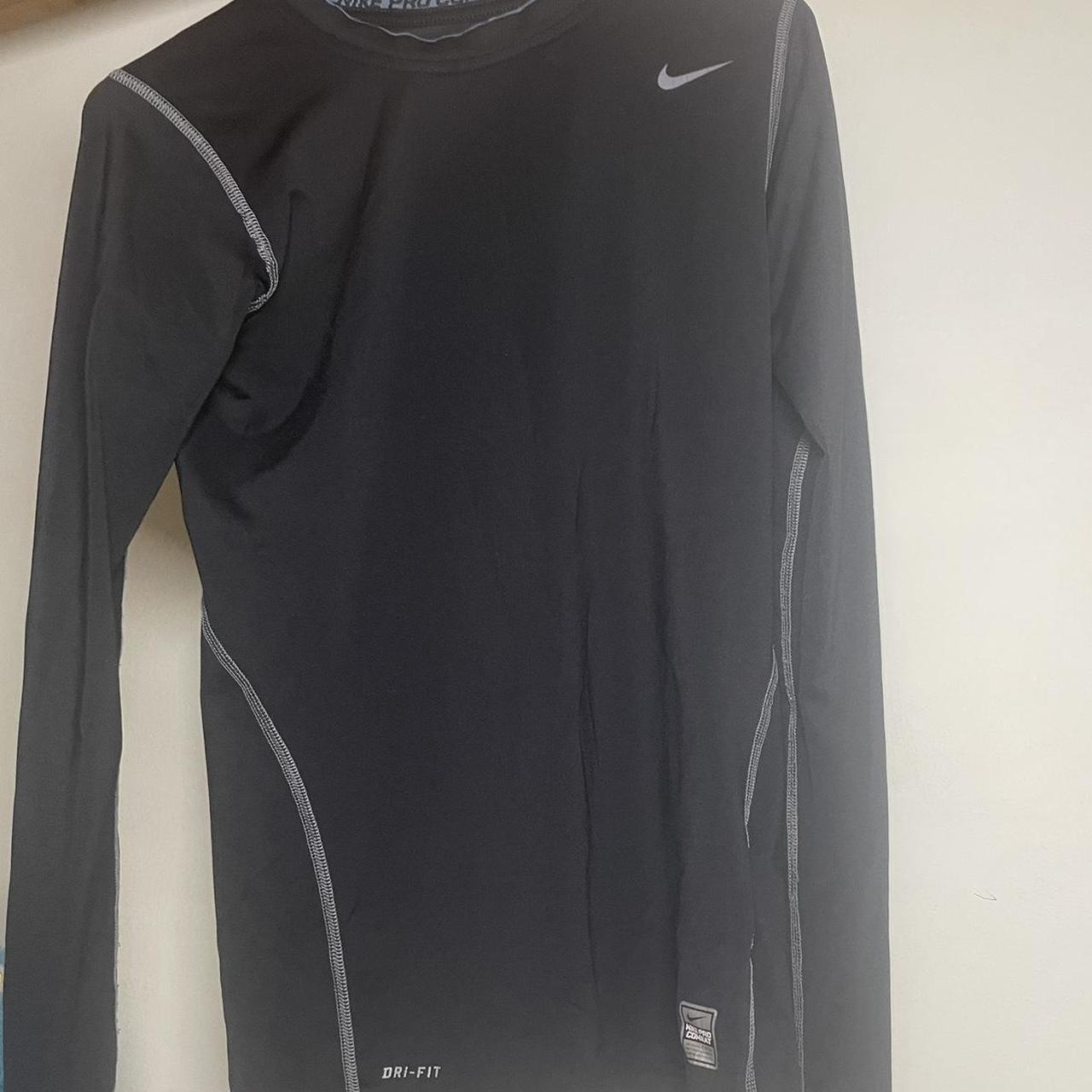 nike pro hyperstrong padded football shirt size - Depop