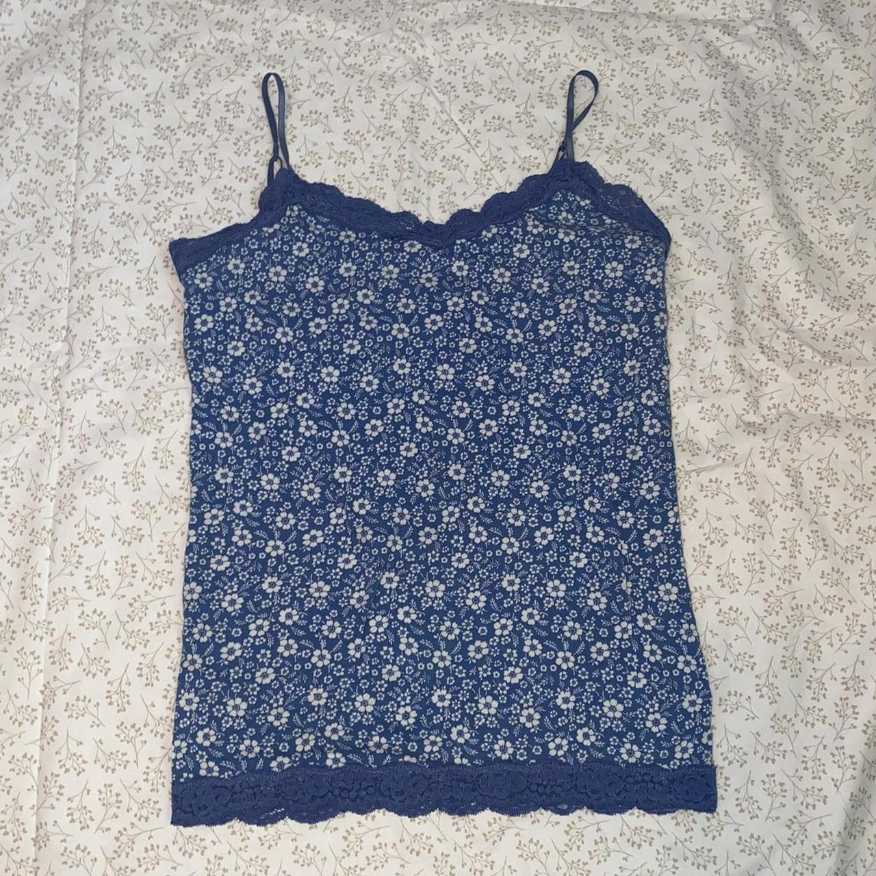 Aéropostale Floral Tank Top Camisole 🎀 tagged a - Depop