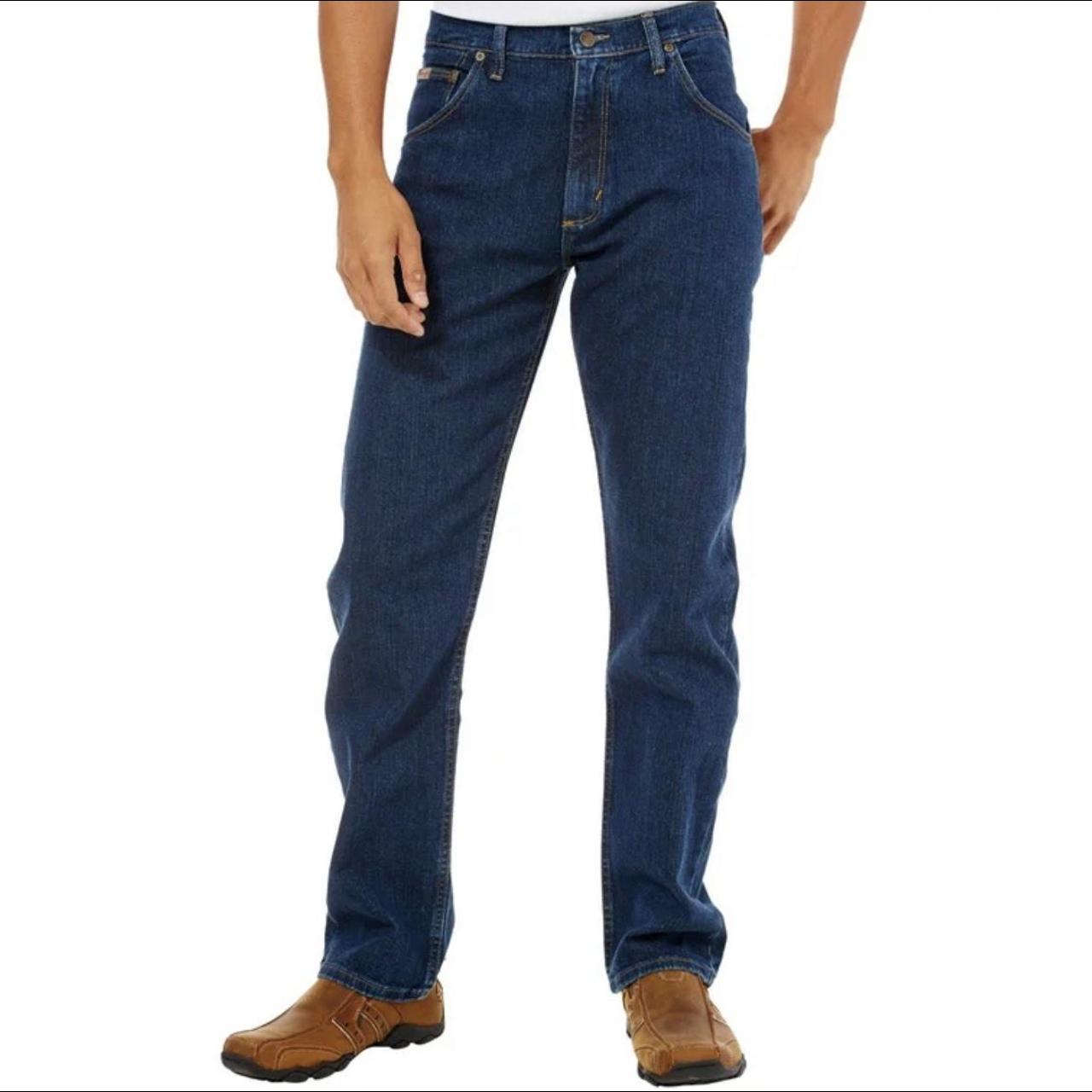 Wrangler Advanced Comfort Jeans - Men’s Size 40x30 -... - Depop