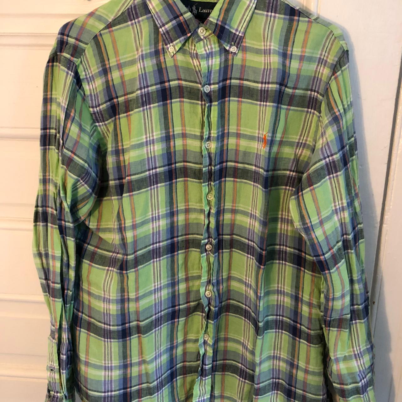 men's Ralph Lauren button-down shirt; size M - Depop