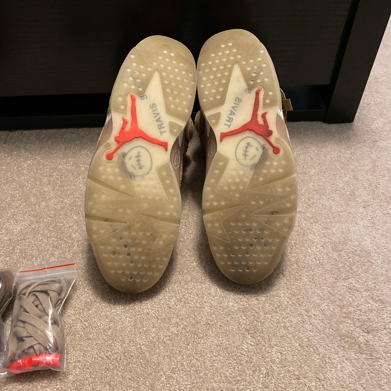 travis scott jordan 6 tan