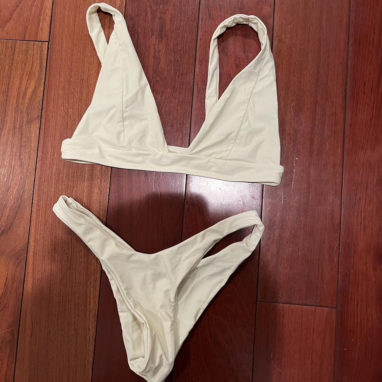 Shein yellow bikini Depop