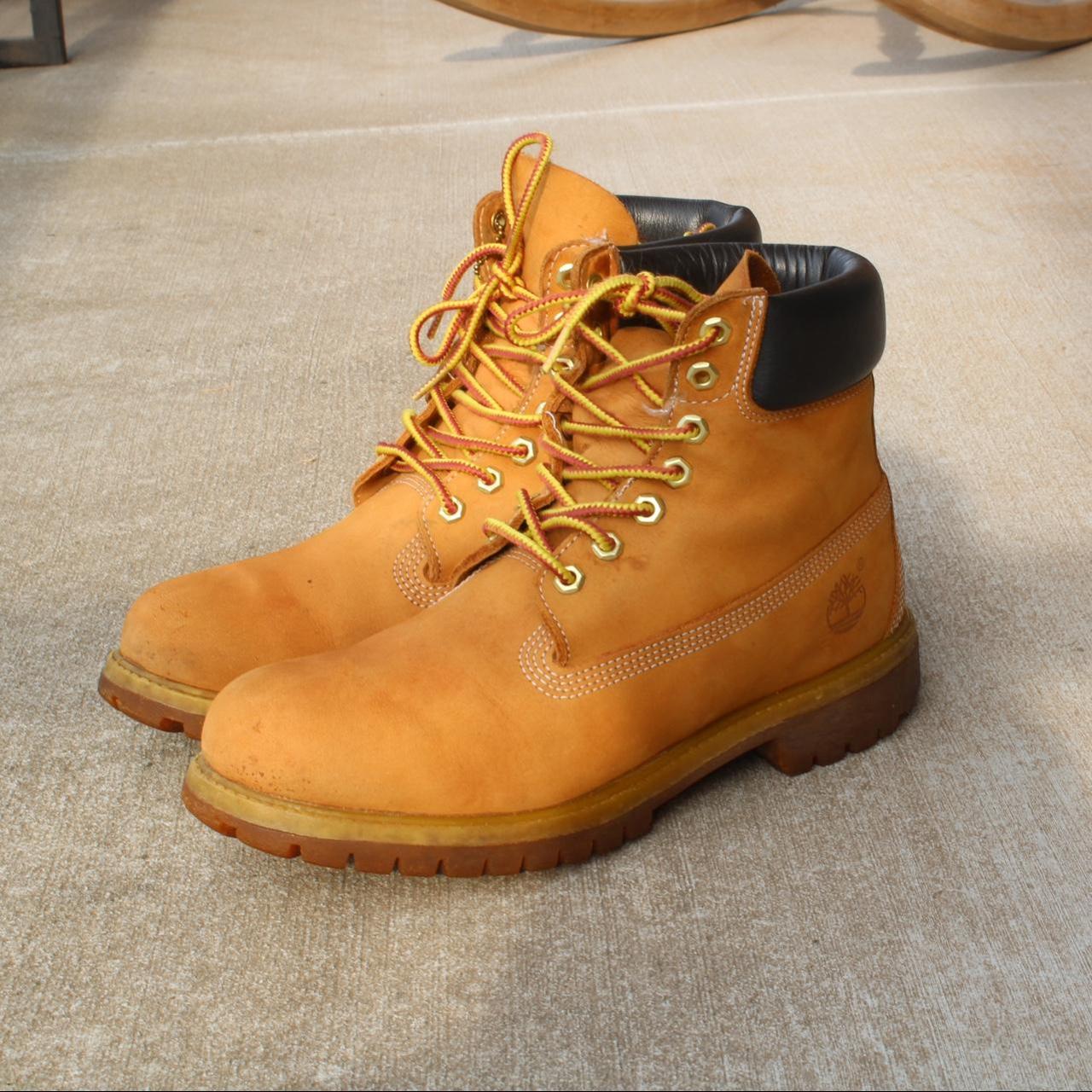 Timberland Men's Tan Boots | Depop