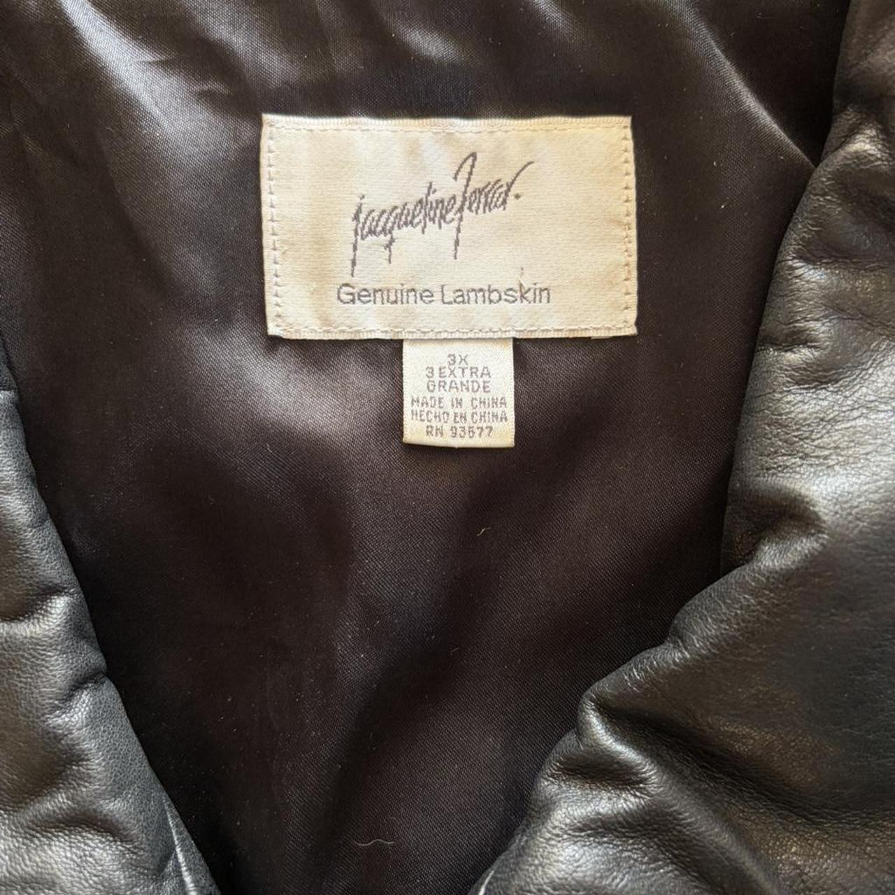 Women's Jacket - Black/Brown - 3XL – Black goat l… - image 2