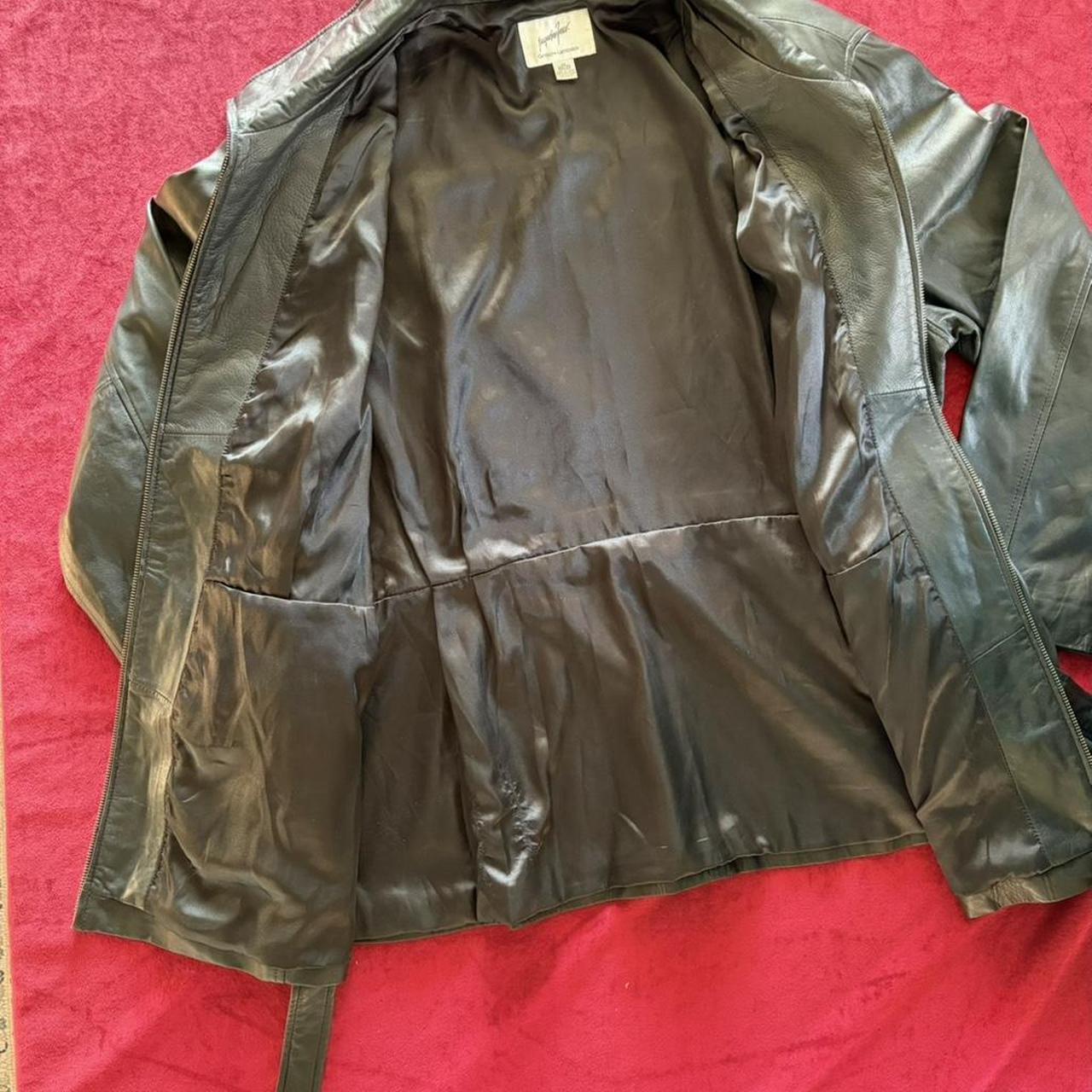 Women's Jacket - Black/Brown - 3XL – Black goat l… - image 4