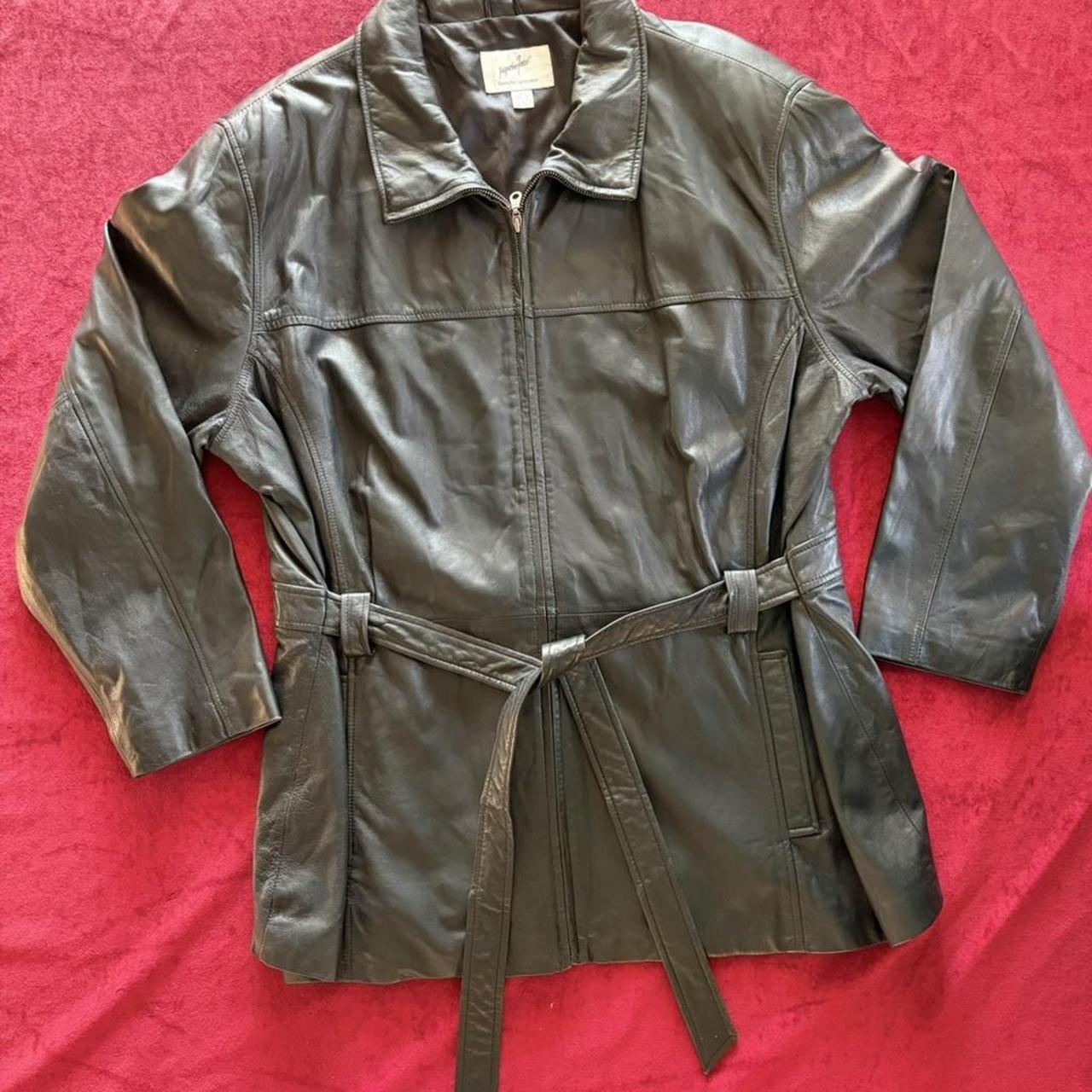 Women's Jacket - Black/Brown - 3XL – Black goat l… - image 1