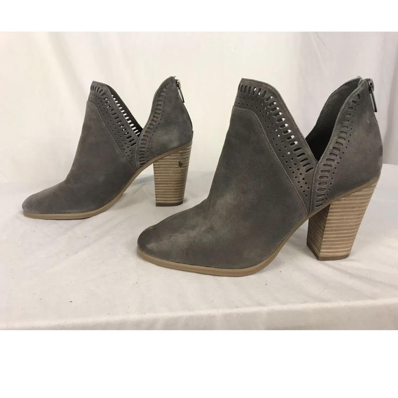 Vince camuto booties on sale grey