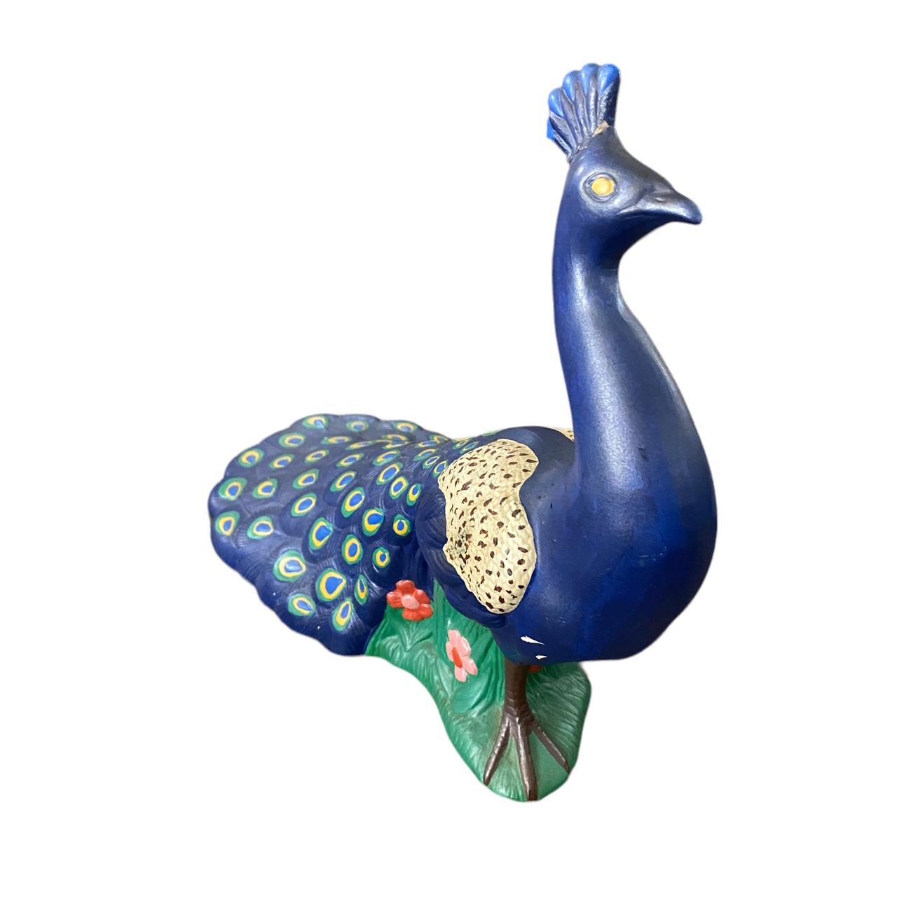 Vintage holland store mold peacock