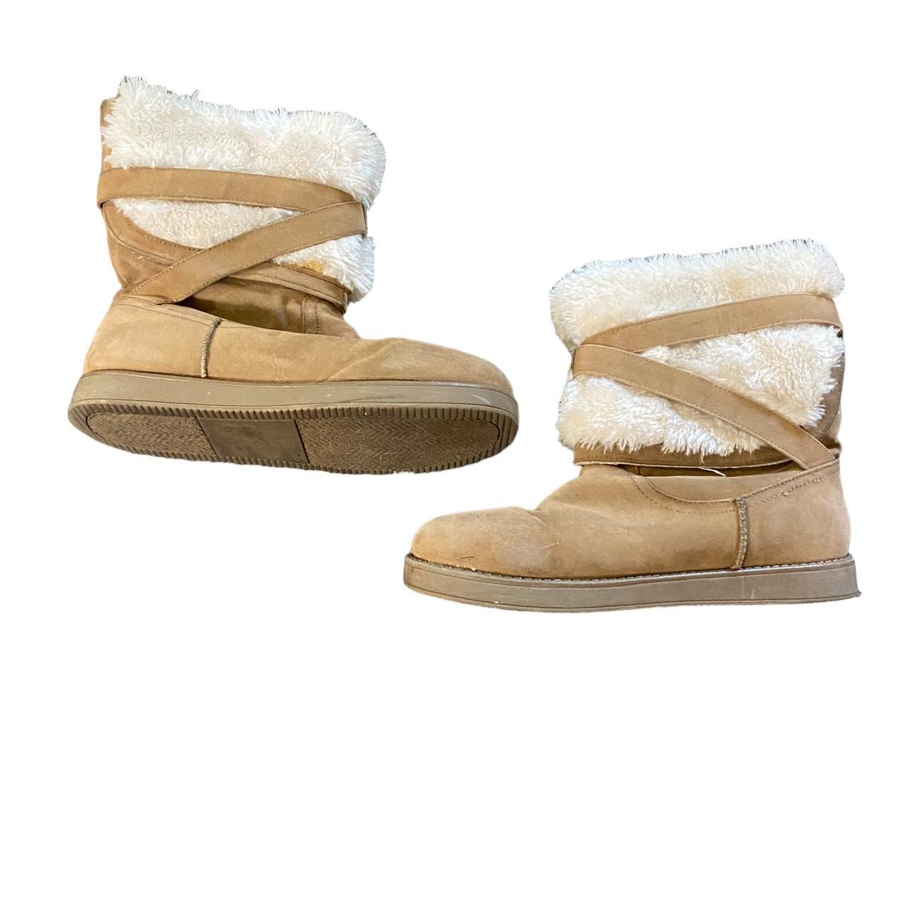 Guess sheepskin boots online