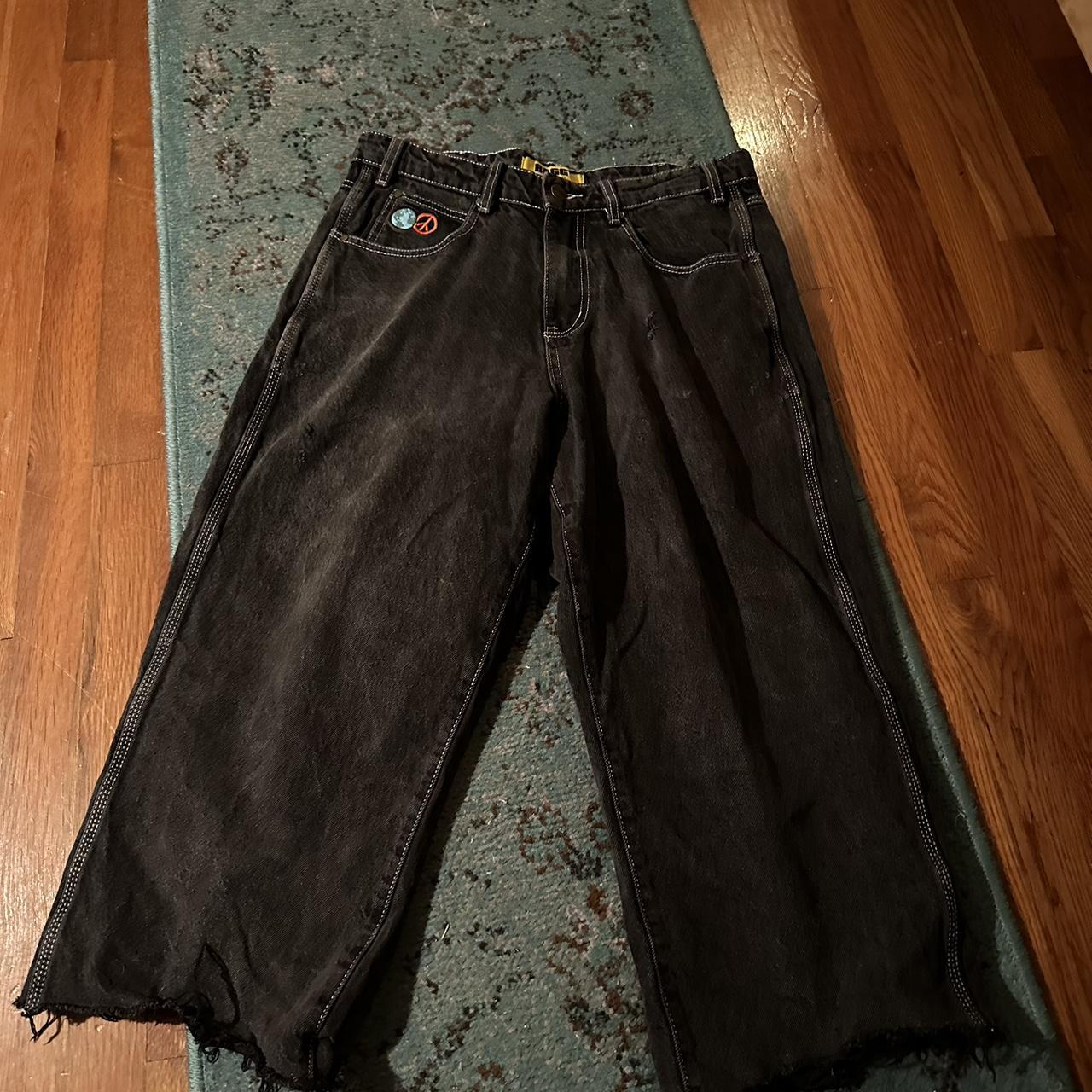 Butter pants size 30 pretty baggy has a few minor... Depop