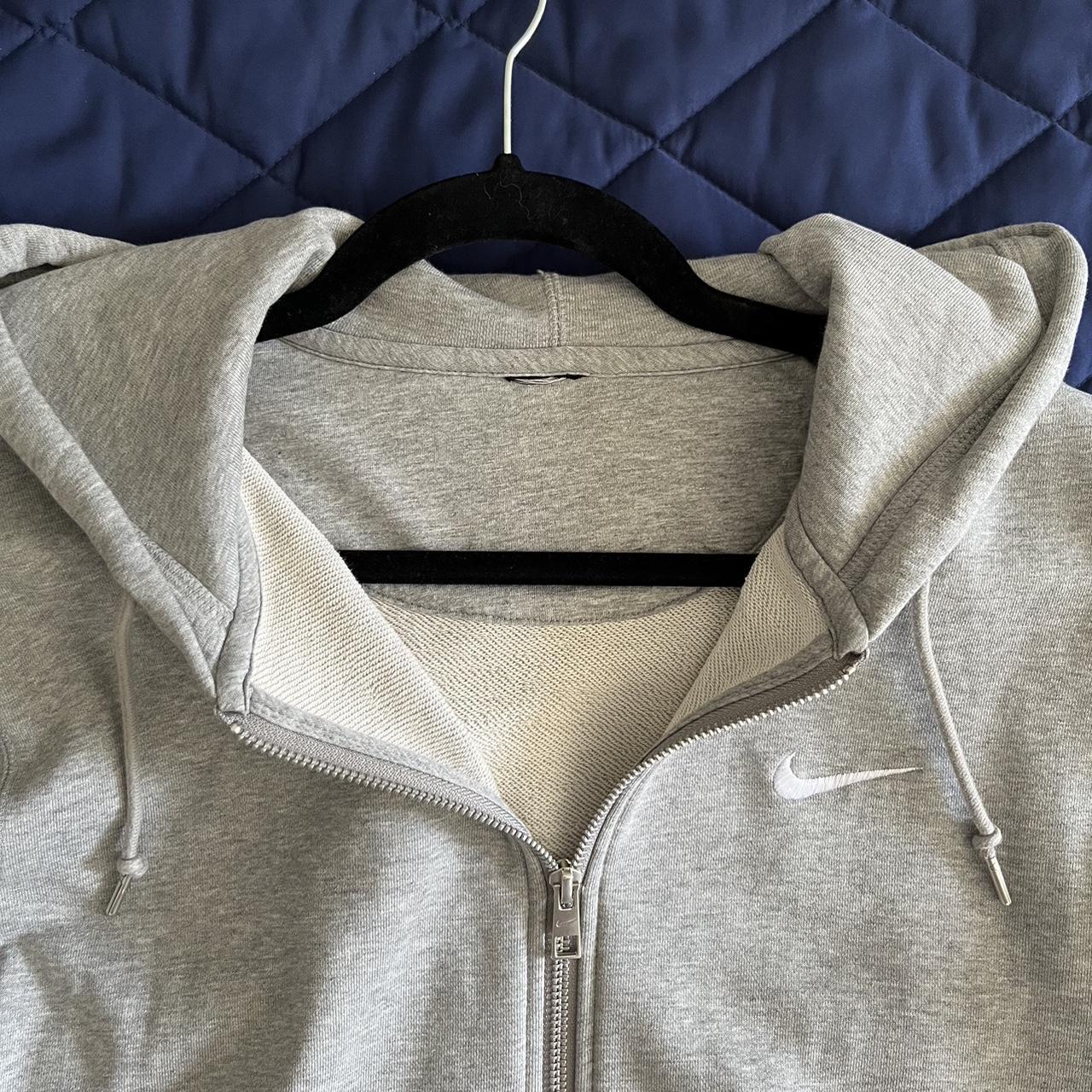 mens gray nike hoodie