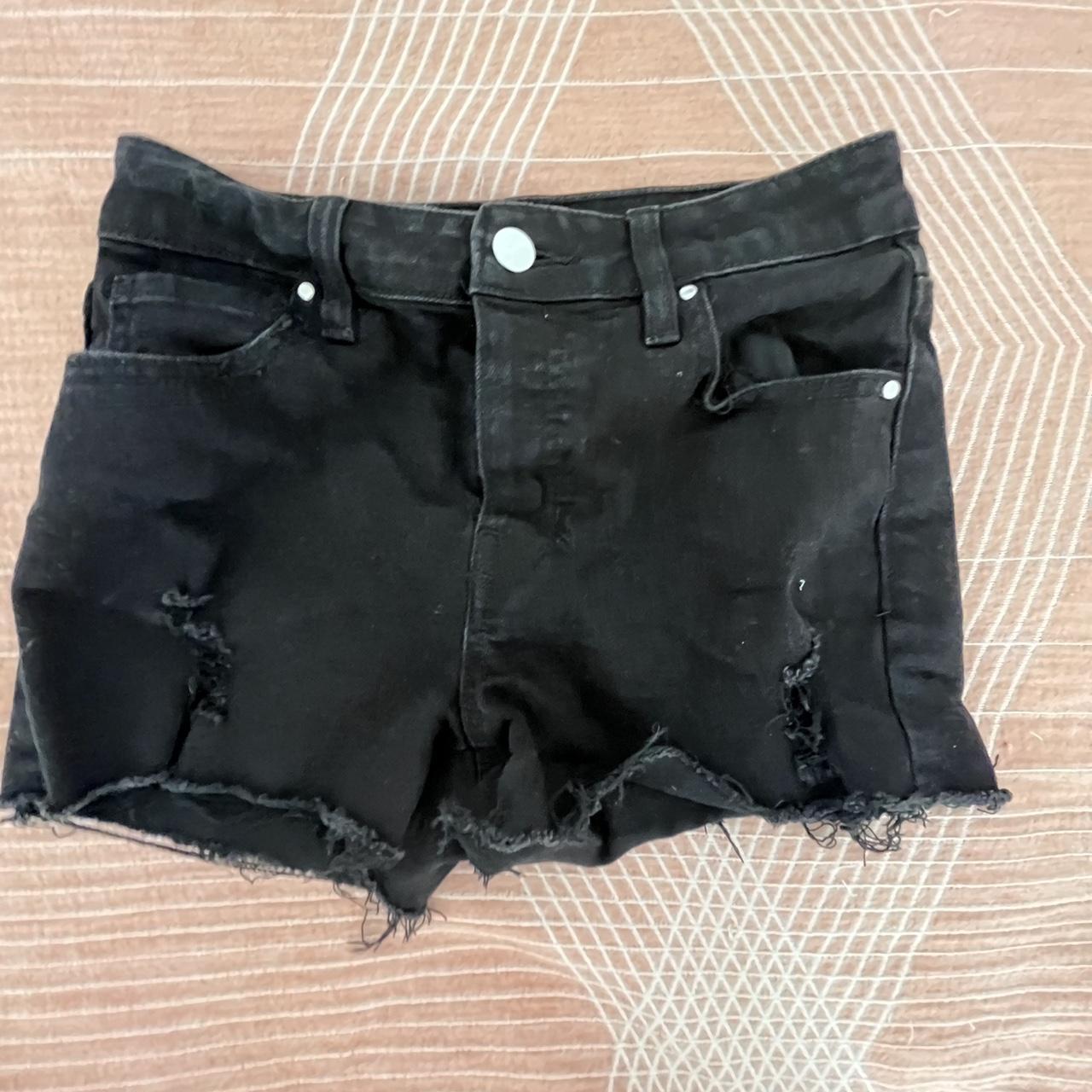 Franki girl by Francesca’s jean shorts Girls 12 -... - Depop