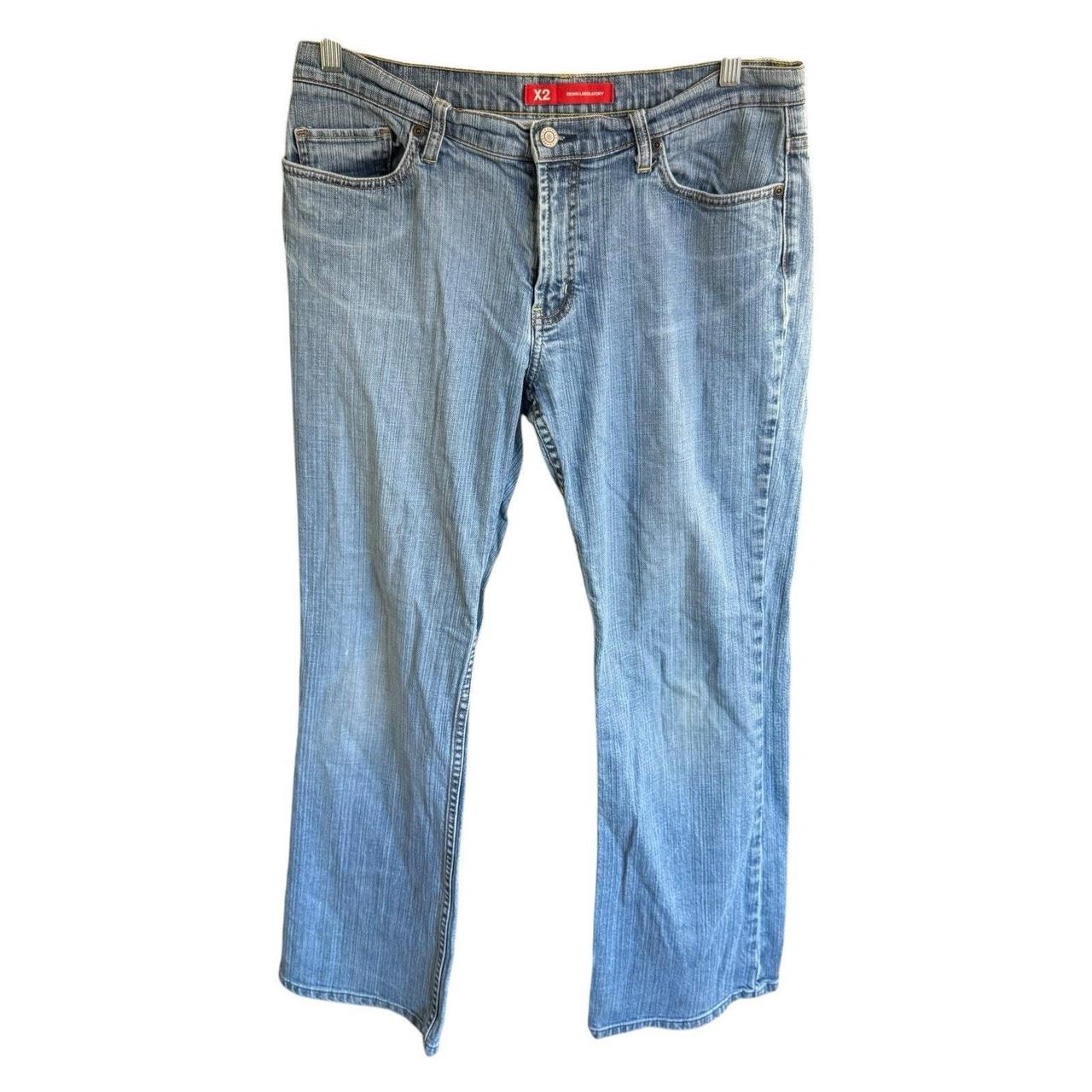 Express Women's Pants - Blue - 12 – Step into timeless style with these Express …