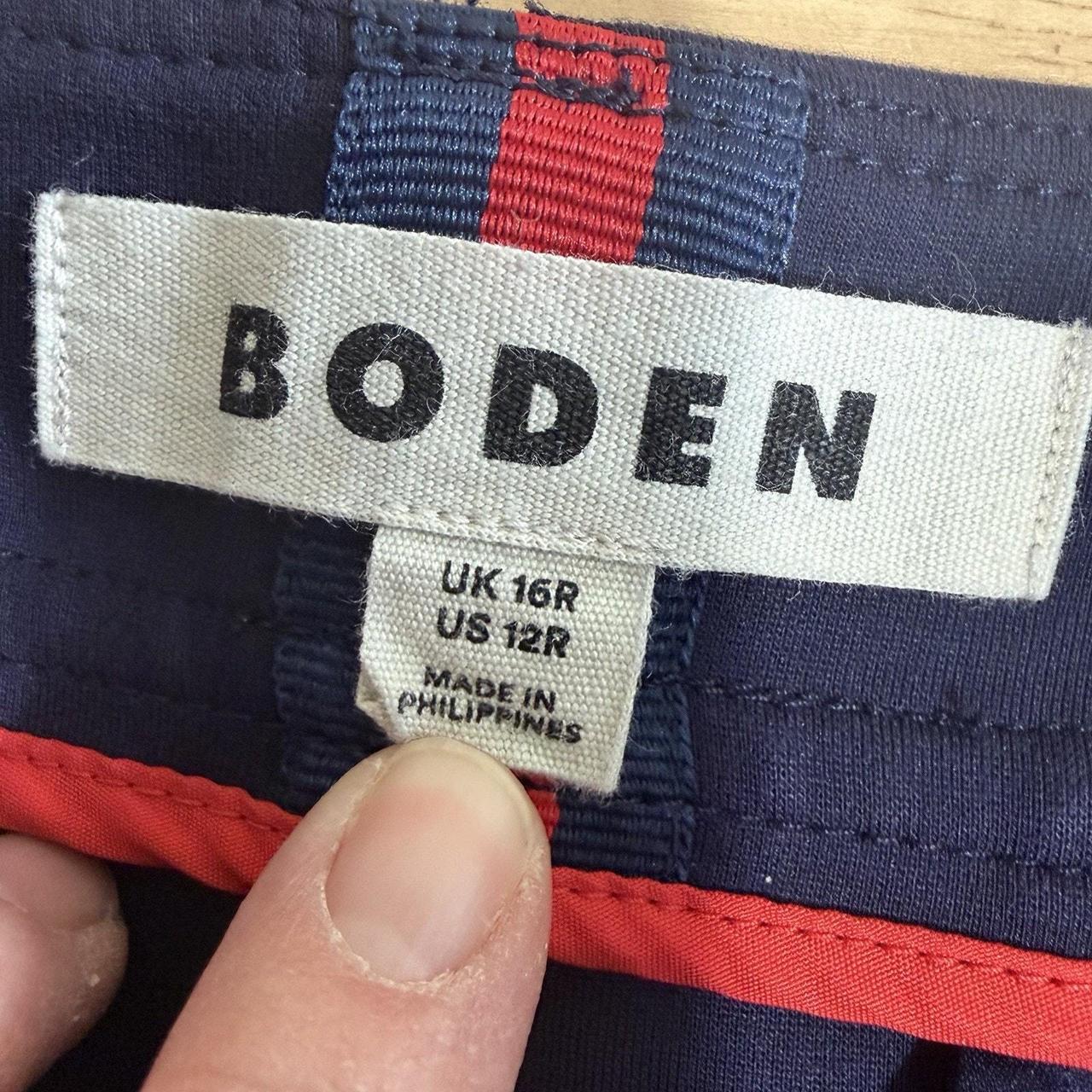 Boden Women's Pants - Blue - 12 – The Boden Cropp… - image 3