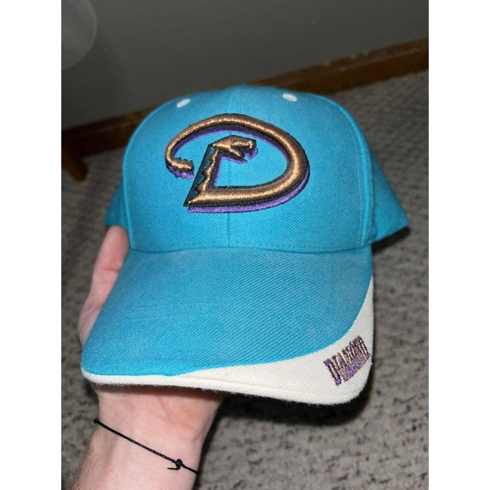 Vtg 90s MLB Arizona Diamondbacks Snapback Hat 