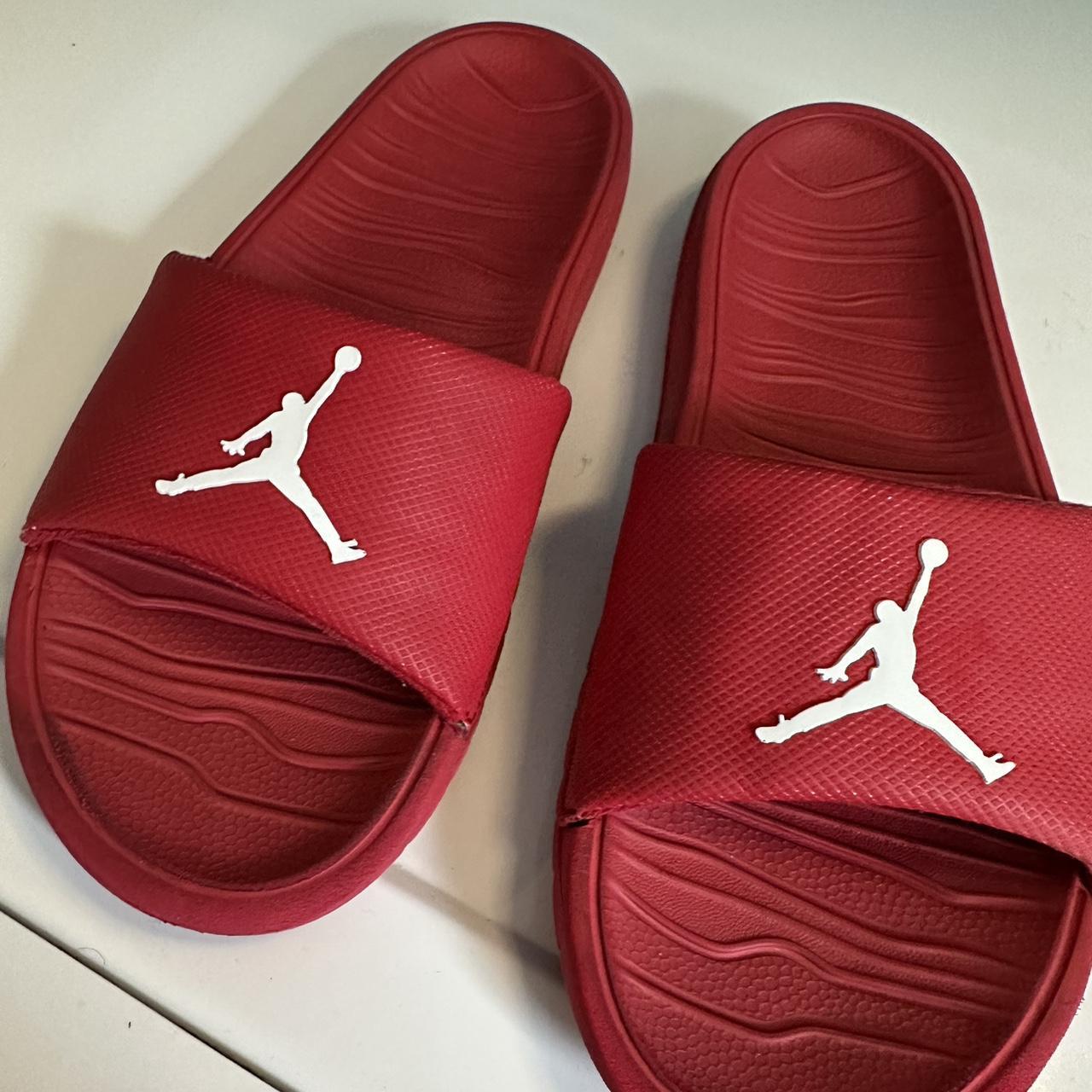 Jordan break outlet slide red