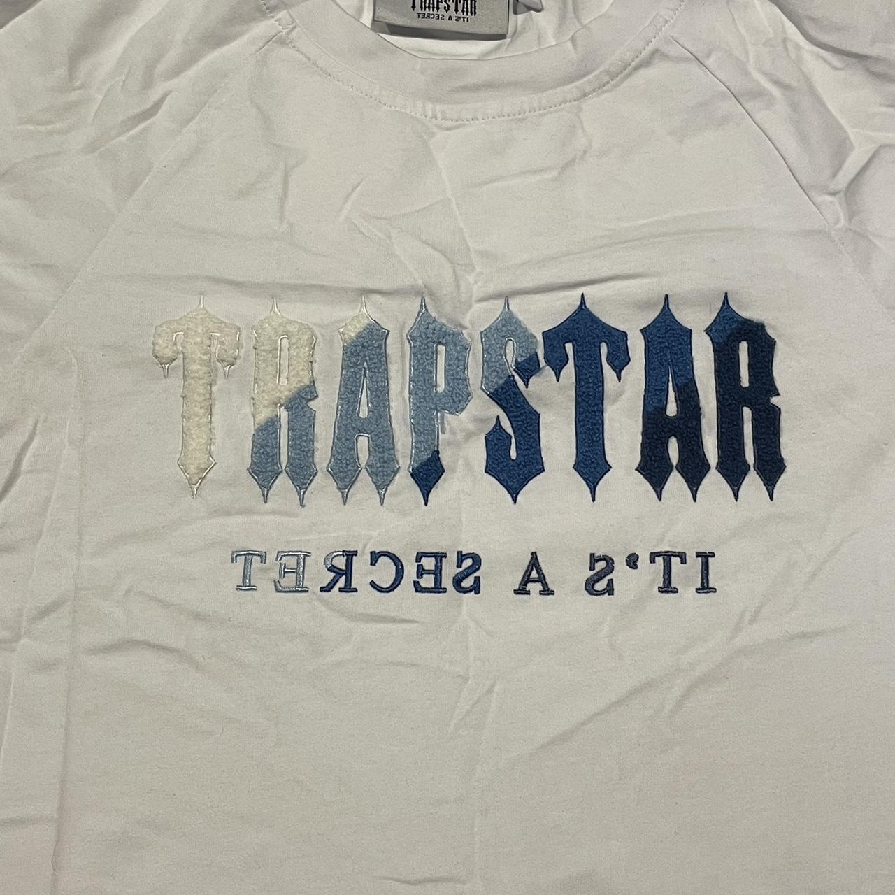 Trapstar Its a Secret T-Shirt Size Small White... - Depop