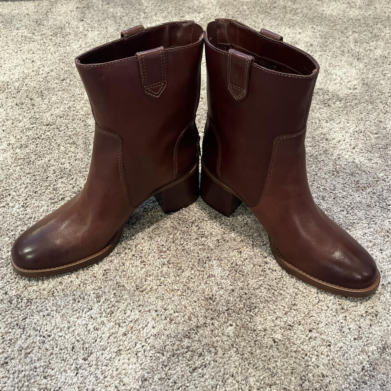 Vince Camuto Women's Burgundy Boots (3)