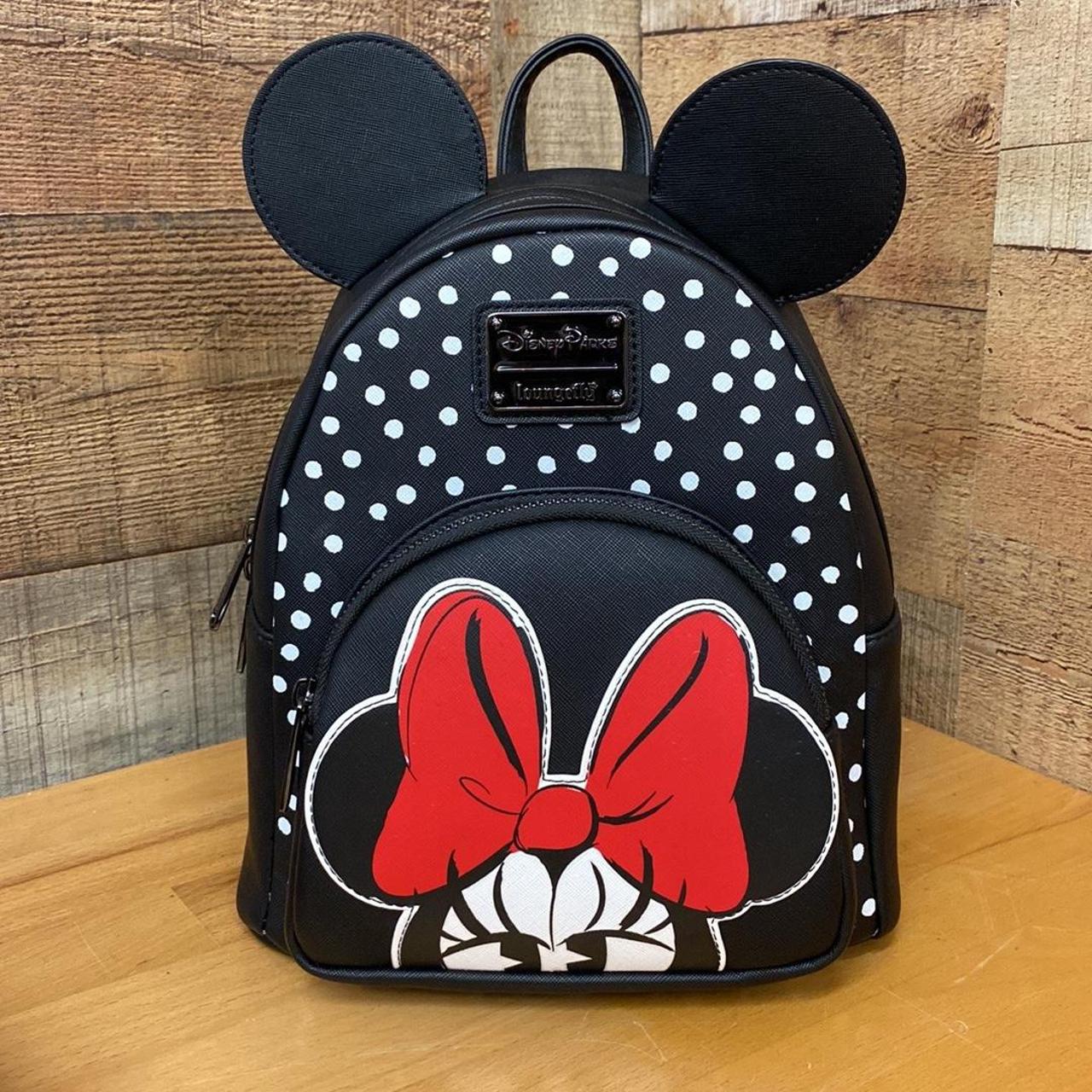 Loungefly Minnie Mouse Sugar Skull Cosplay Mini Backpack Disney Bag