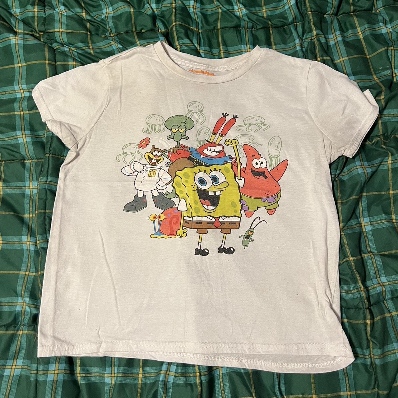 Nickelodeon Women's White T-shirt | Depop