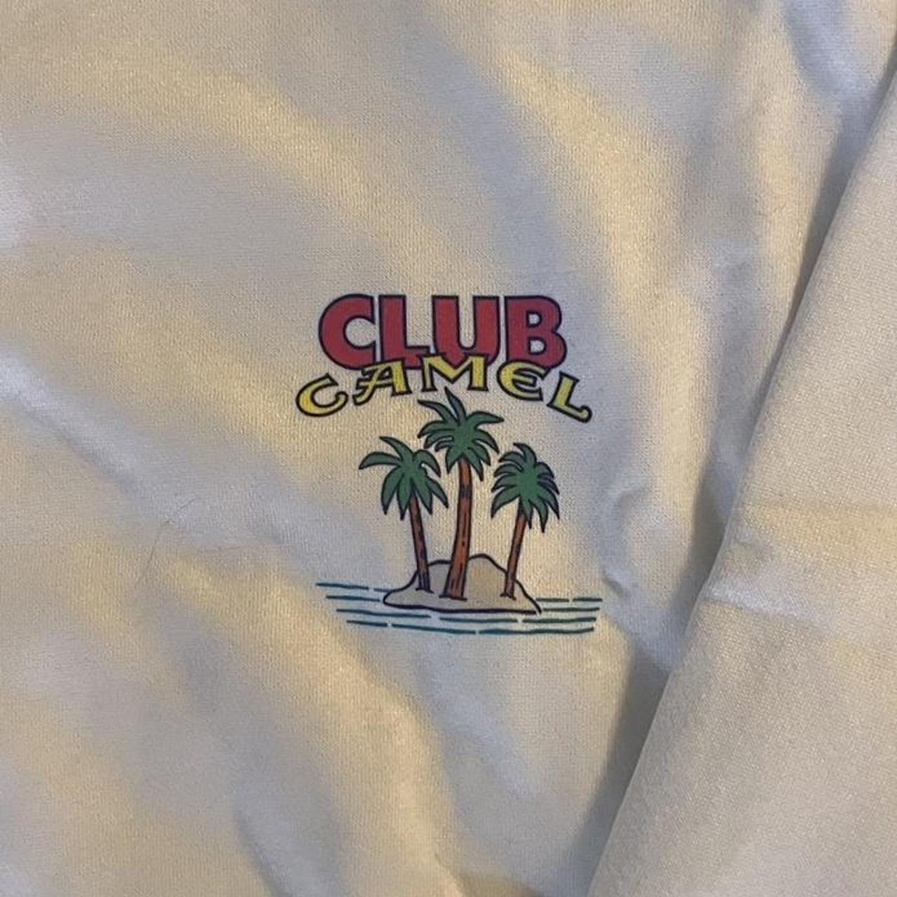 CAMEL vintage イエロースウェット 80s90s 90s USA古着 ジャージーズ 短丈スウェット 黄色 L トレーナー