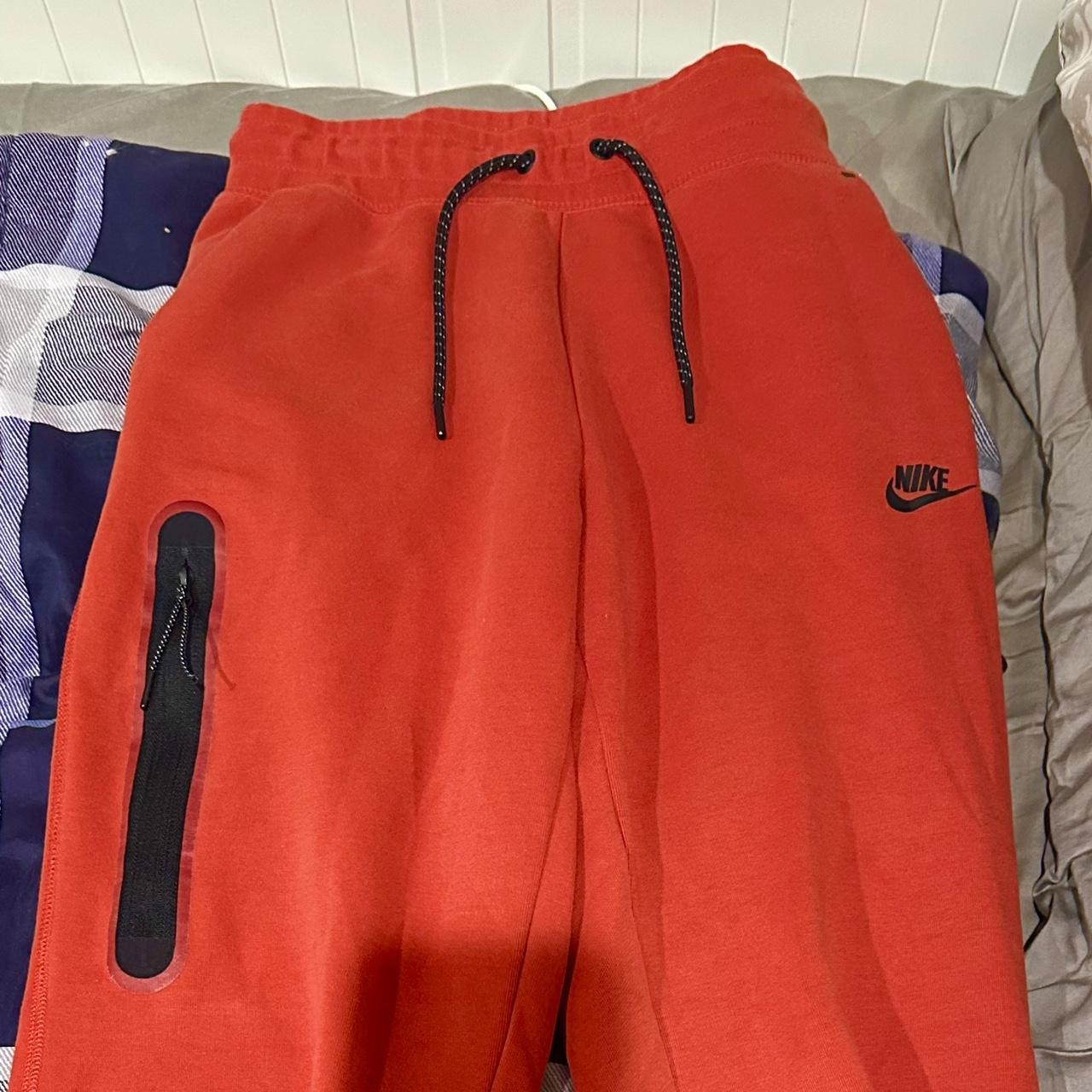 Red Nike Tech Pants S Red Nike Tech Streetwear Depop 1825