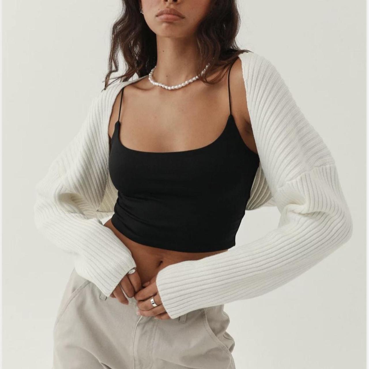 Supré knitted shrug Worn twice Like new Depop