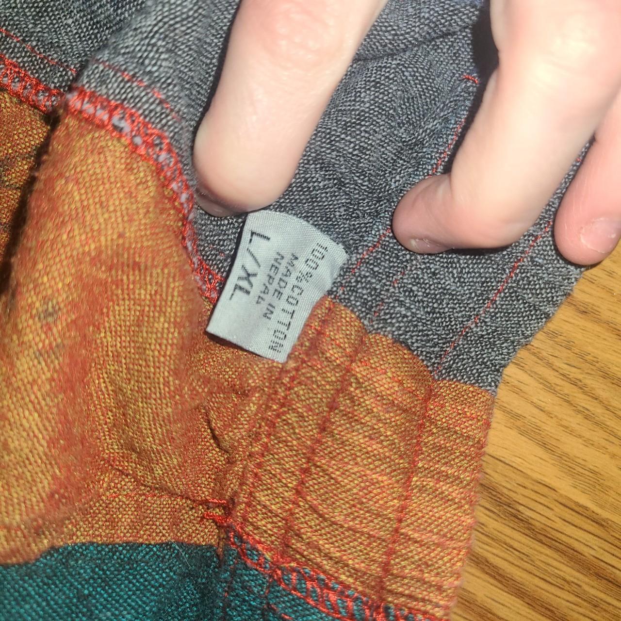 Women's Pants - Multi - L – Multicolored patchwor… - image 5