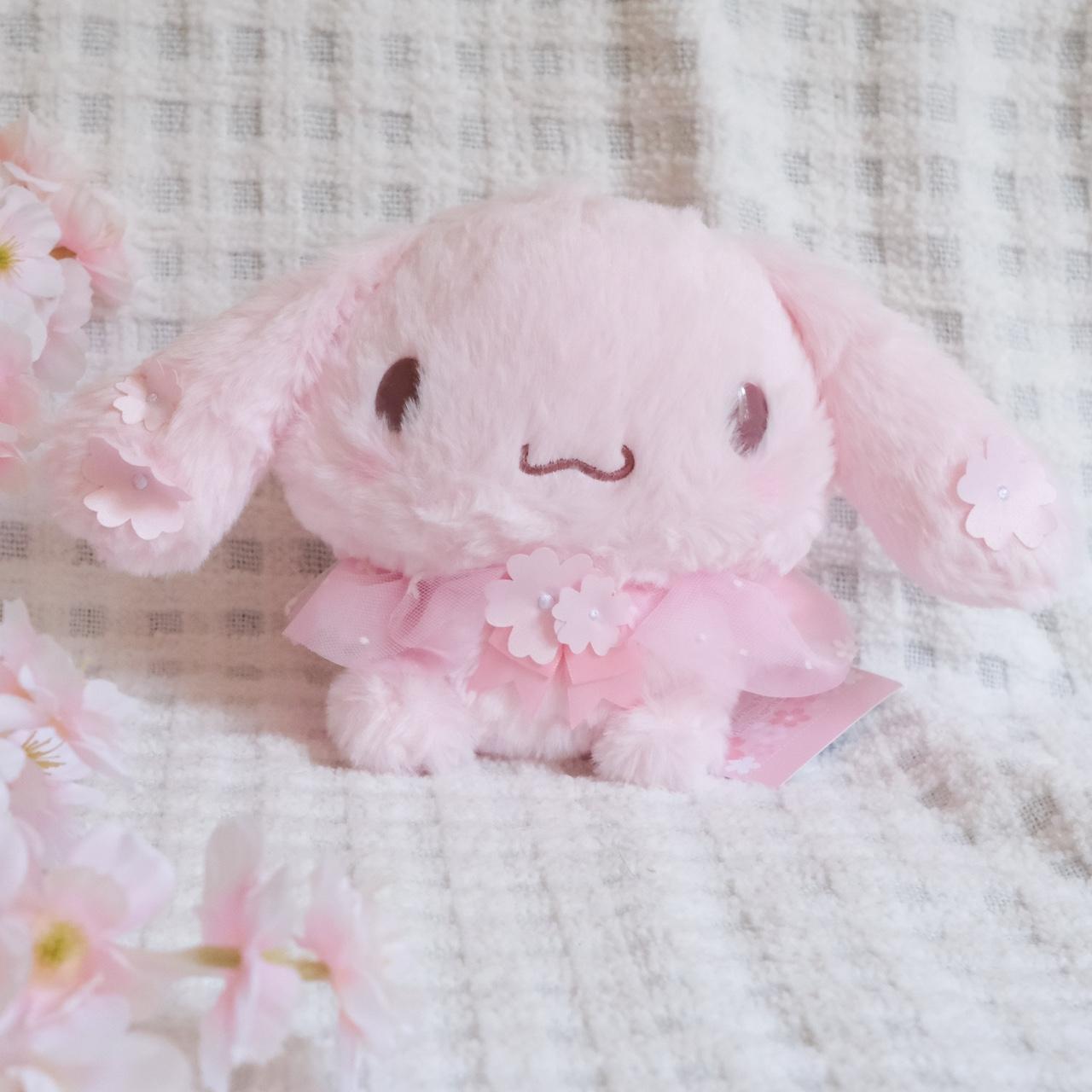 Sanrio Cinnamoroll pink sakura medium sized plush nwt online japan