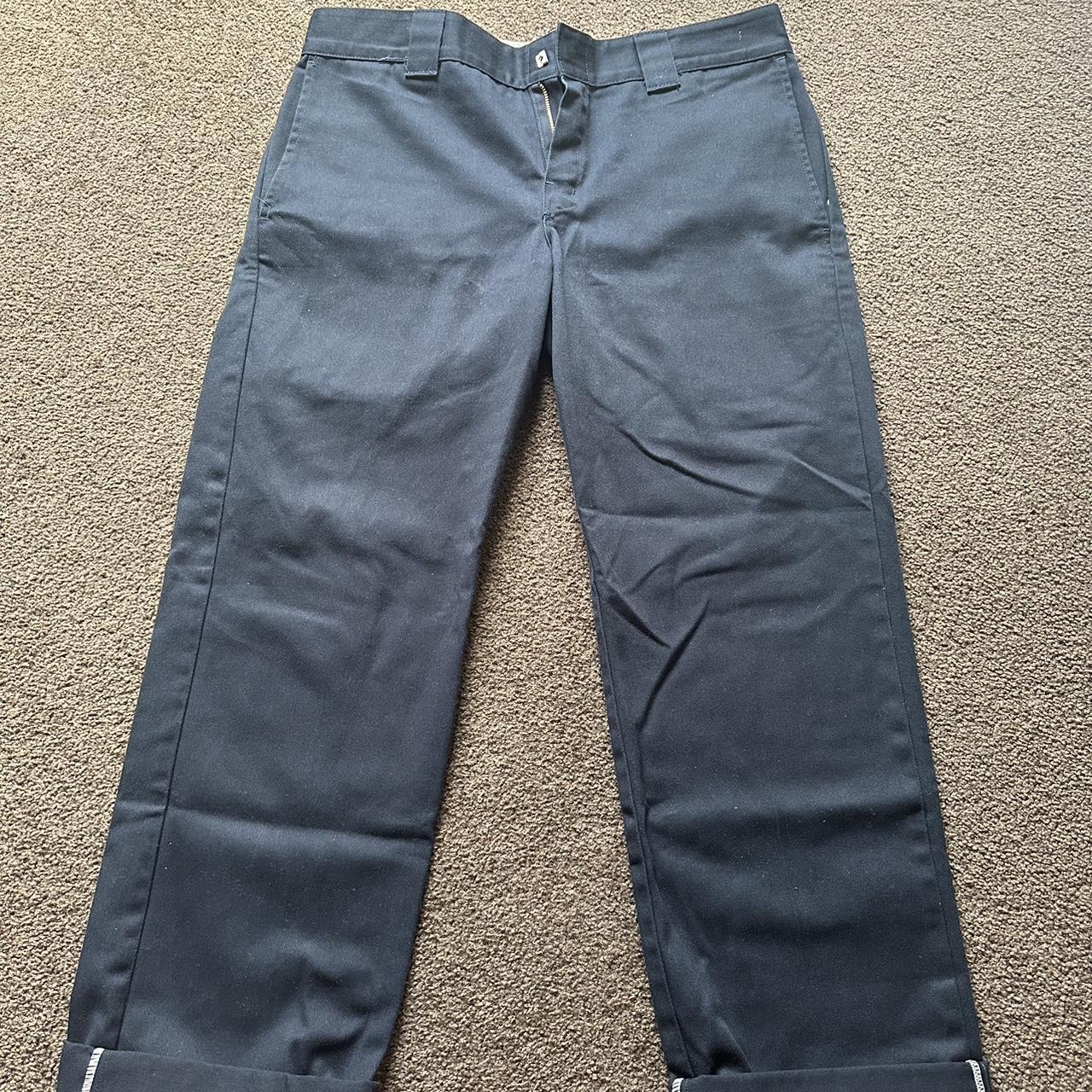 Dickies navy pants Size - W 32 - L 32 Condition -... - Depop