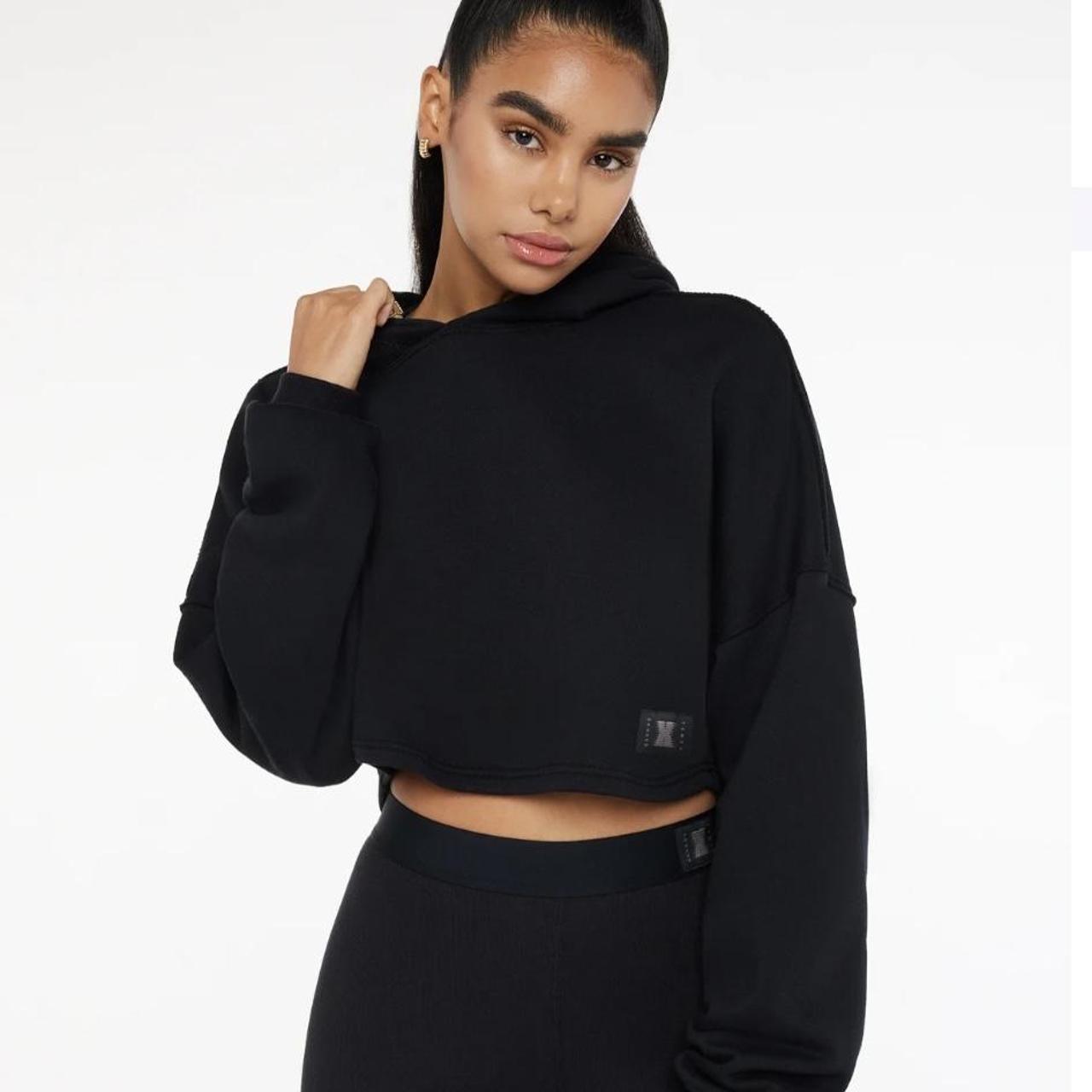 Savage X Fenty Xssential Cropped Hoodie Depop