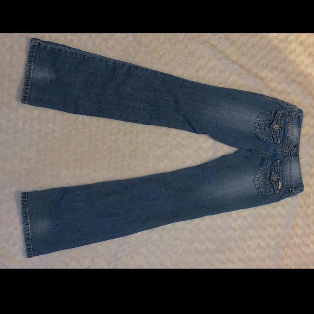 Angels Women's Blue and White Jeans (3)