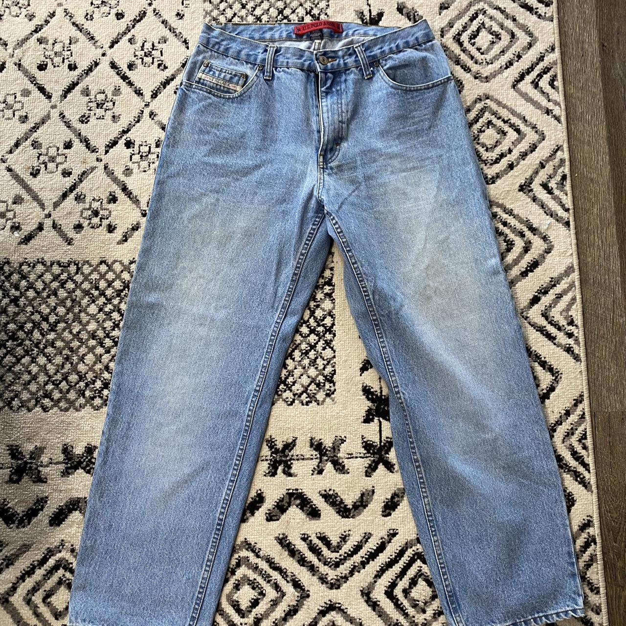 Vintage Polo Assn. jeans 33x30 - Depop