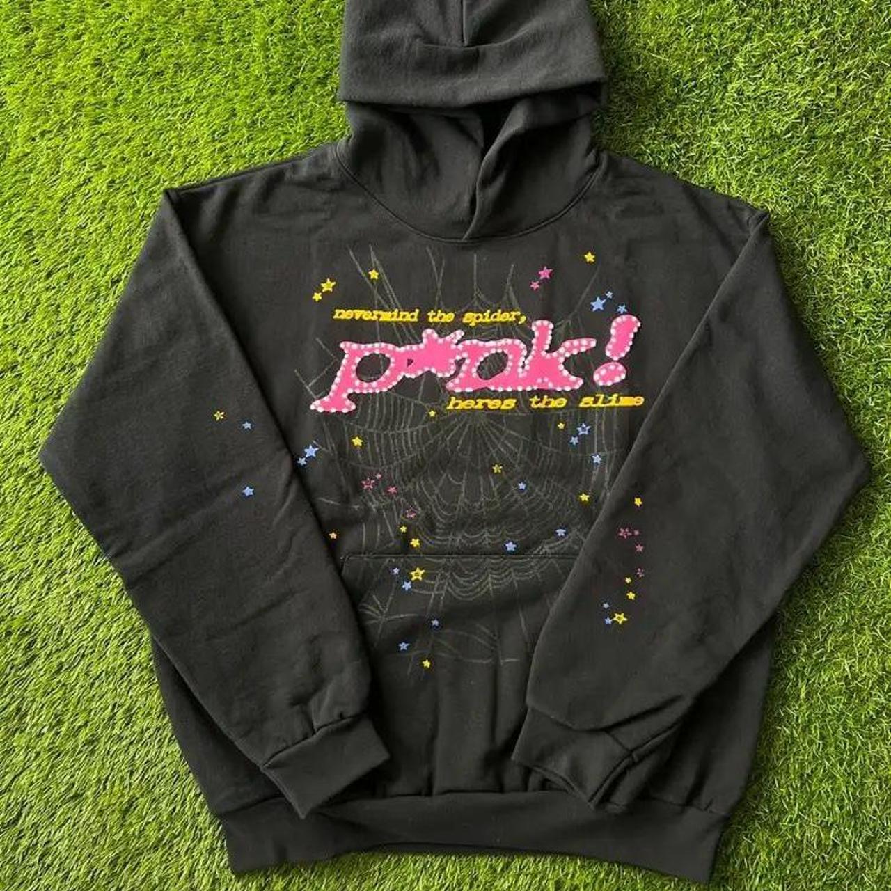 Spider Worldwide Young Thug Sp5der Punk Black high quality Hoodie