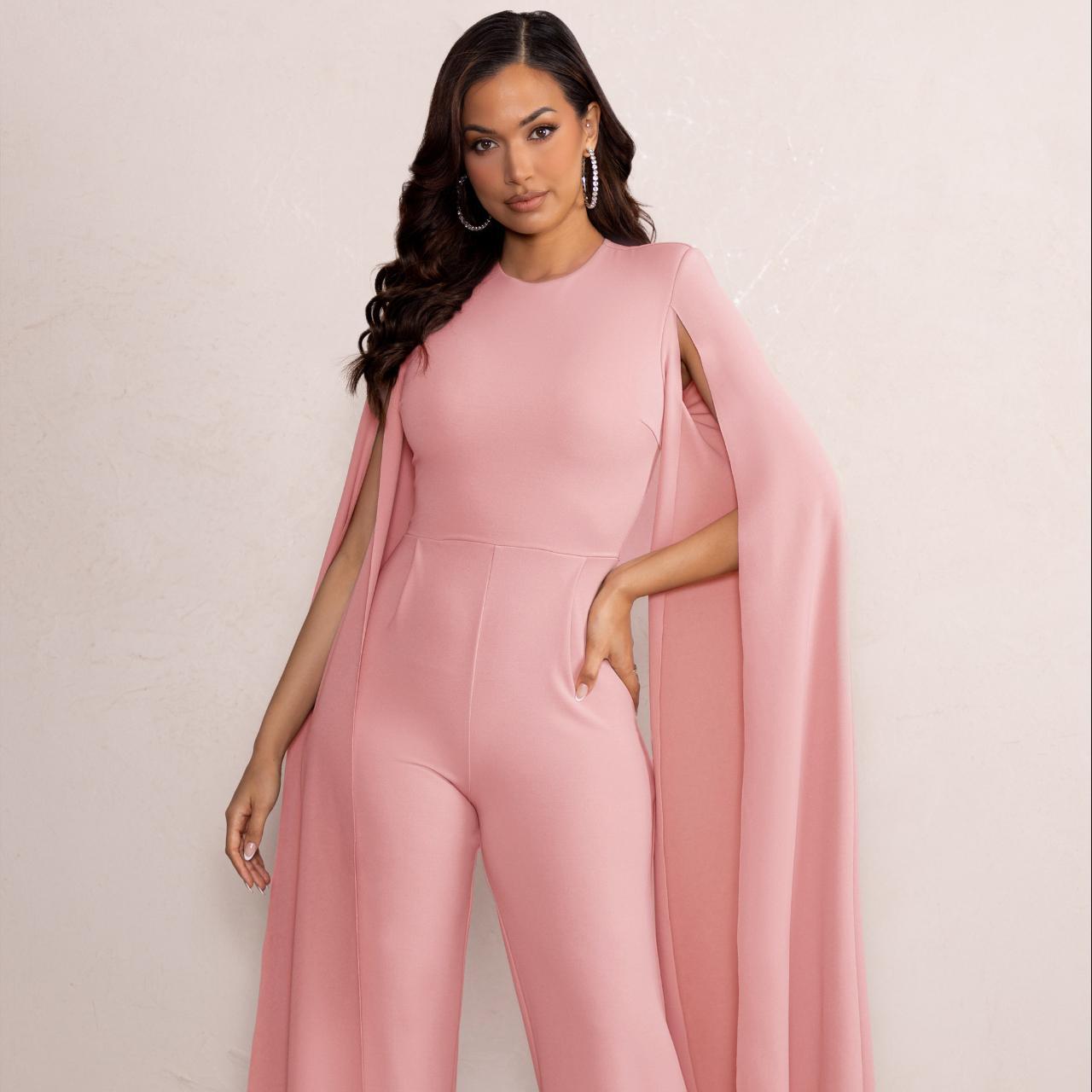 Pink cheap brand jumpsuit