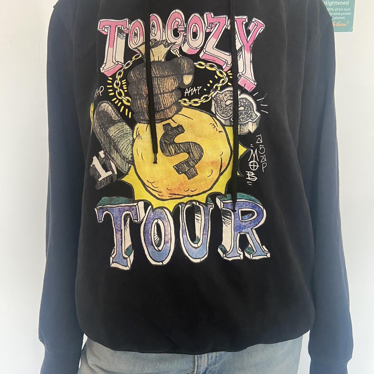 ASAP Rocky selling Too Cozy Tour Hoodie