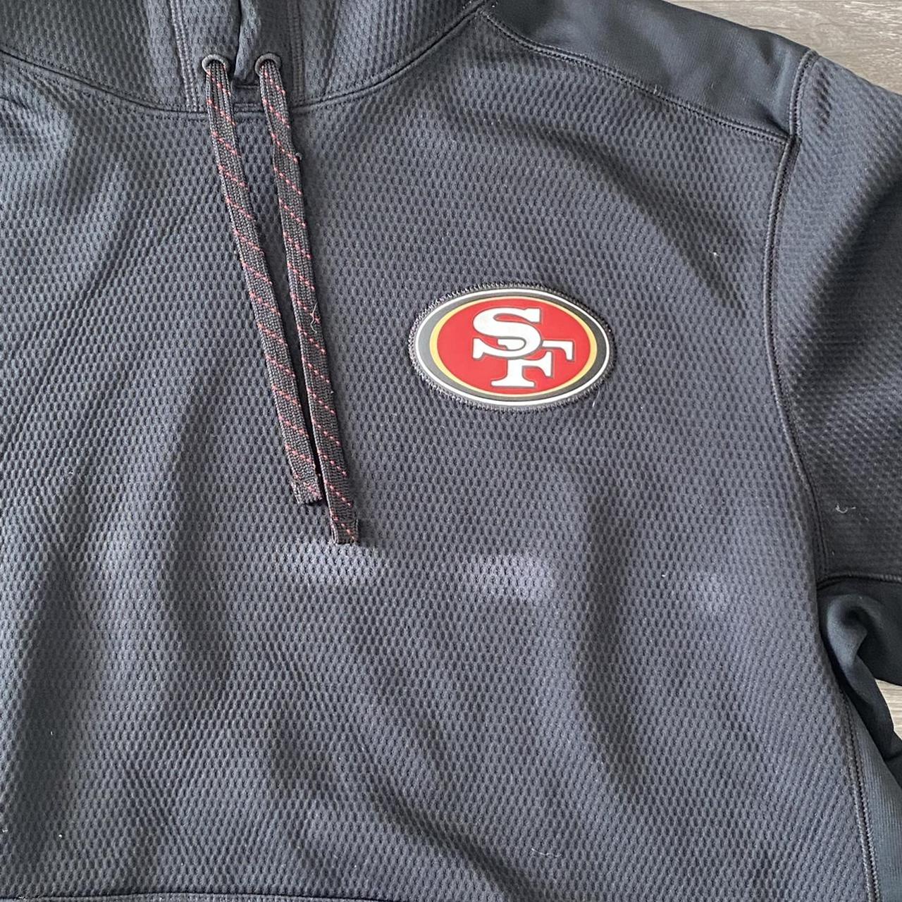 NFL 49ers dri fit on field jacket zip up San - Depop