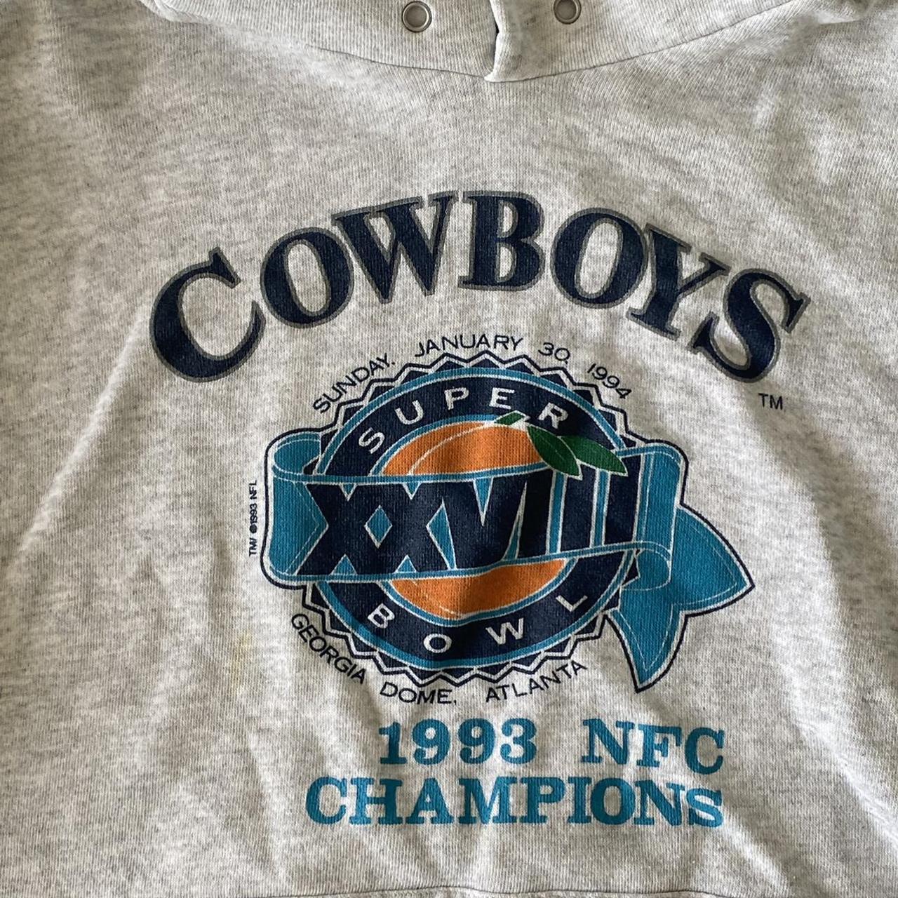 Vintage Dallas cowboys Hoodie ⭐️ On Hanes ActiveWear - Depop