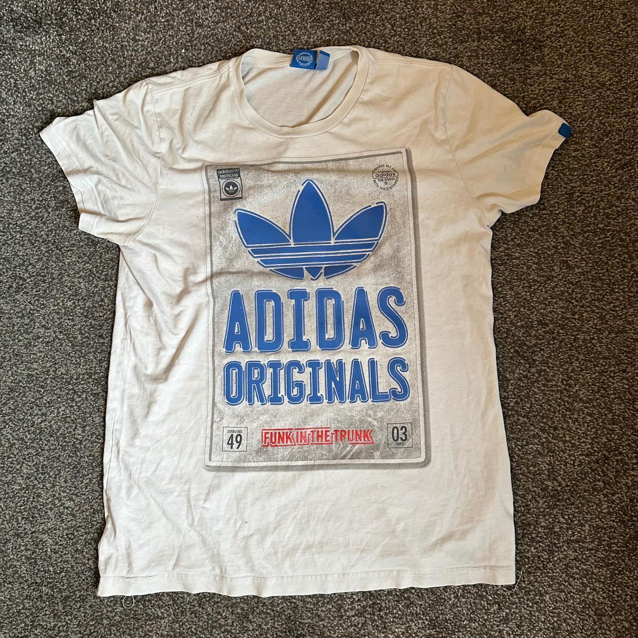 vintage Adidas originals tee small whole, 008