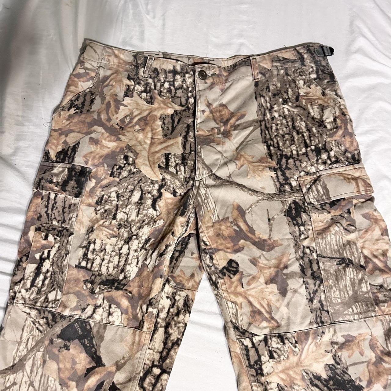 Vintage Camo hunting cargo pants Very good... - Depop