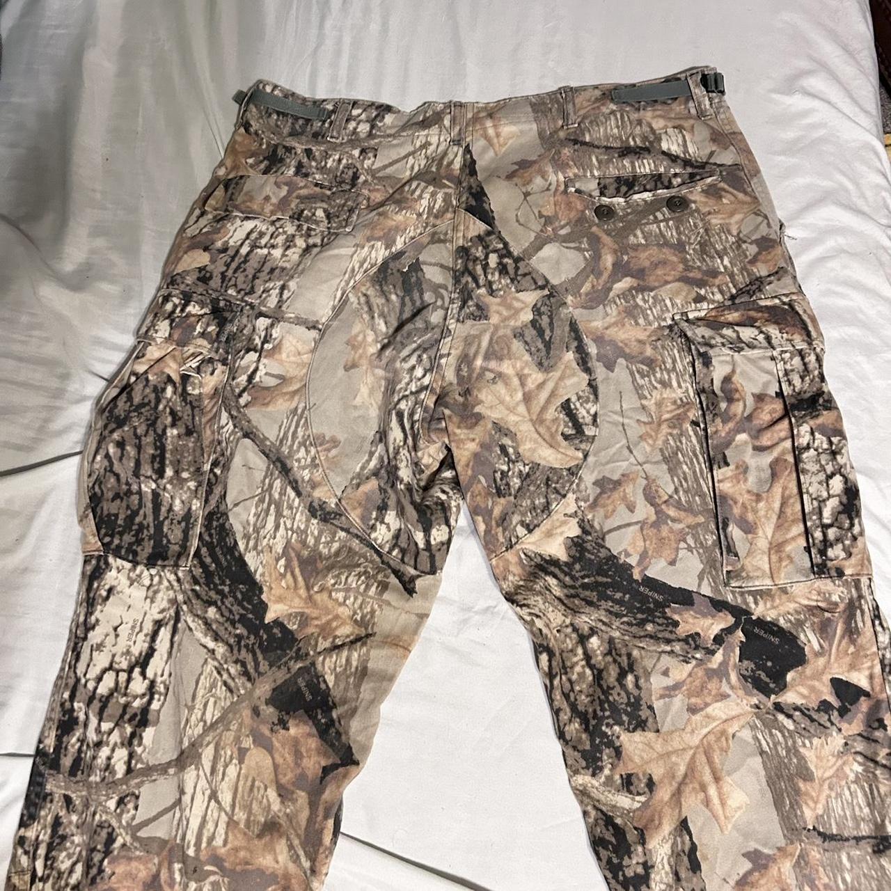 Vintage Camo hunting cargo pants Very good... - Depop