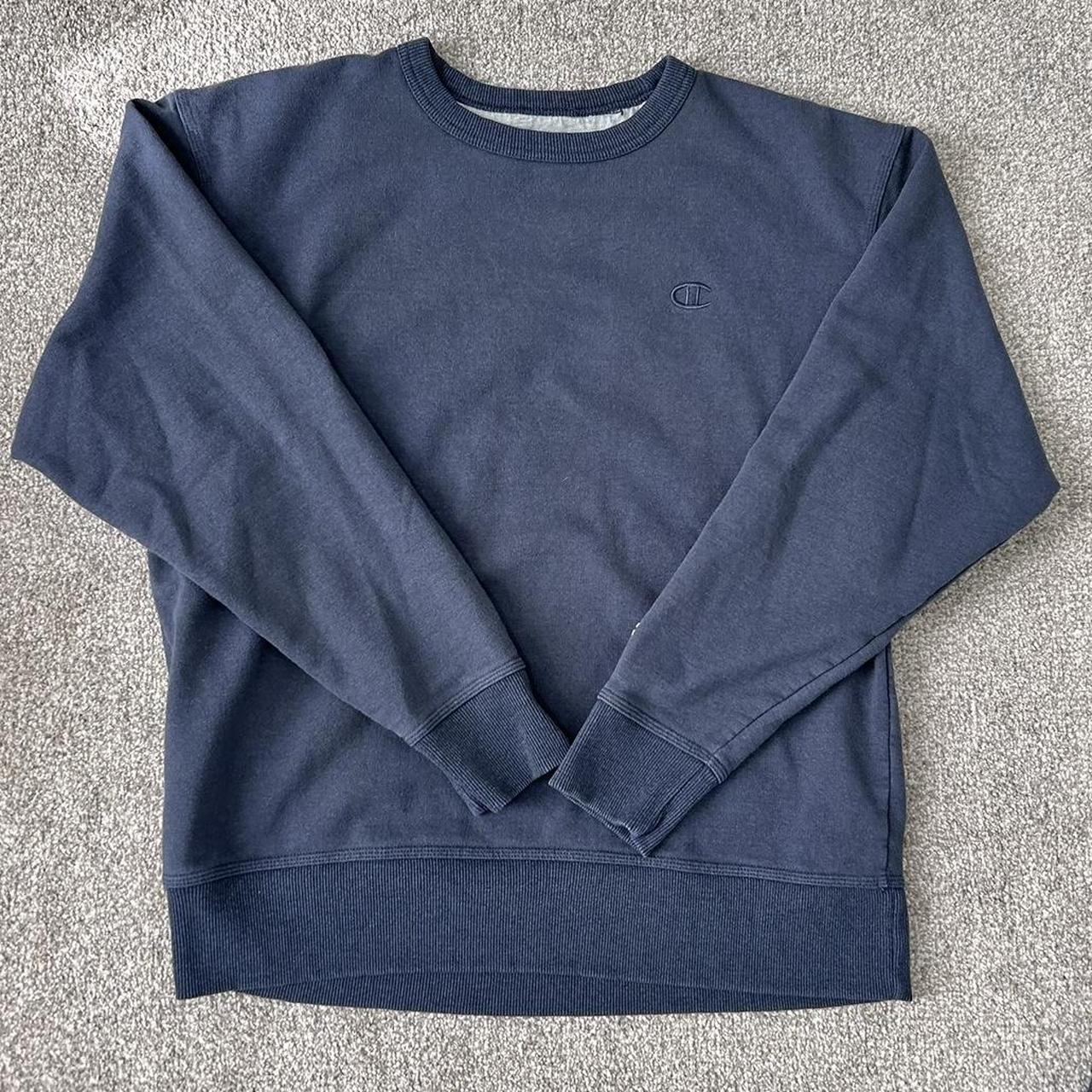 2 Pack Champion Blank Crewnecks Both in very good... Depop