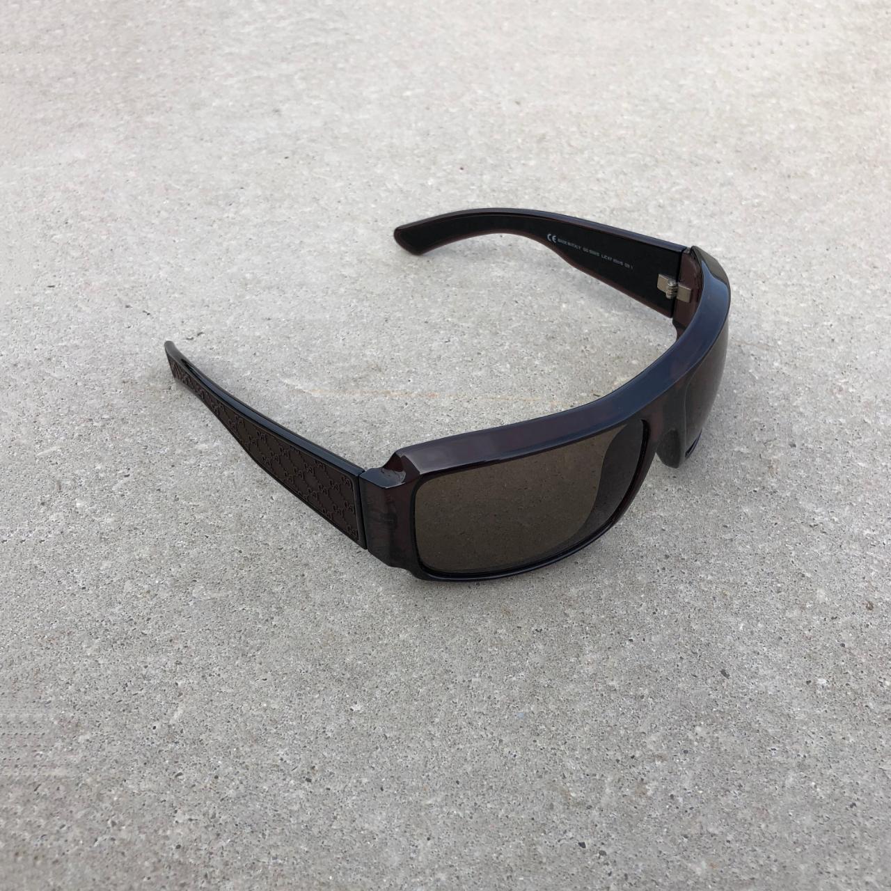 Gucci Sunglasses 1997 Vintage Black Rectangle Unisex GG 1509/STRASS D28  311024 | eBay